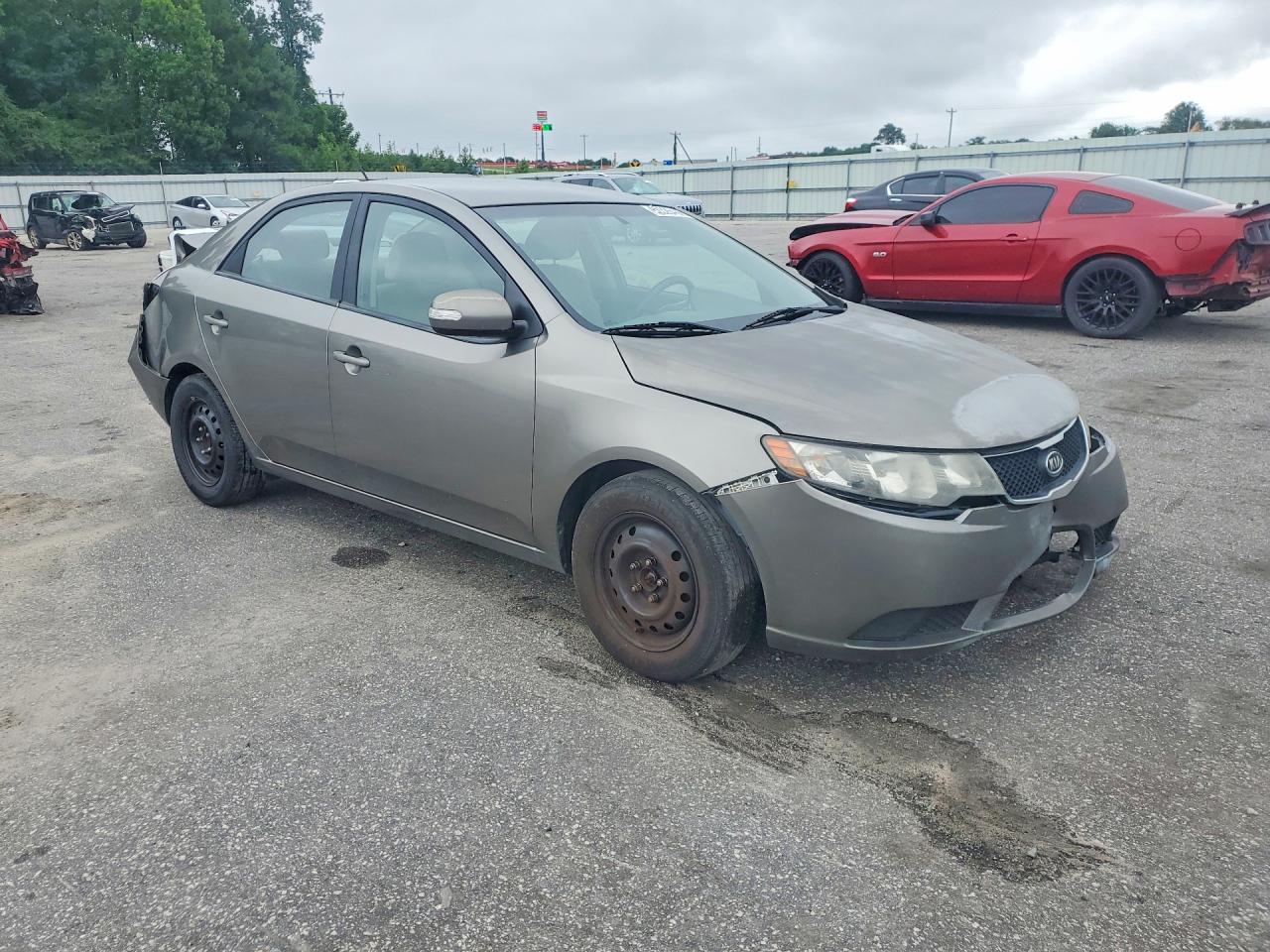 2010 Kia Forte Ex Gray vin: KNAFU4A28A5173577