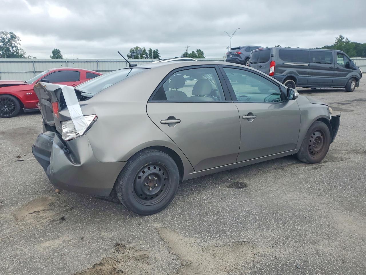 2010 Kia Forte Ex Gray vin: KNAFU4A28A5173577