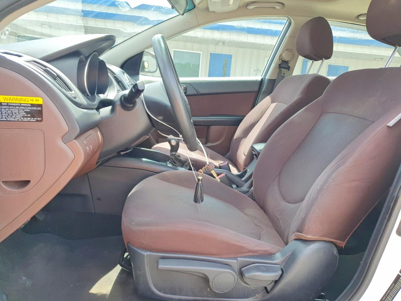 2011 Kia Forte Ex White vin: KNAFU4A28B5339209