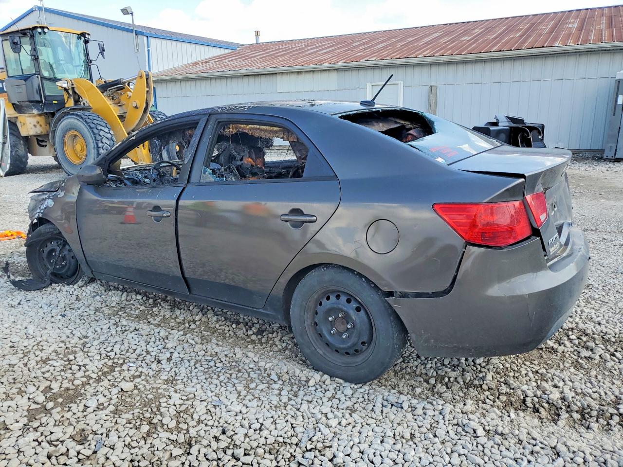 2011 Kia Forte Ex Золотой vin: KNAFU4A28B5425328