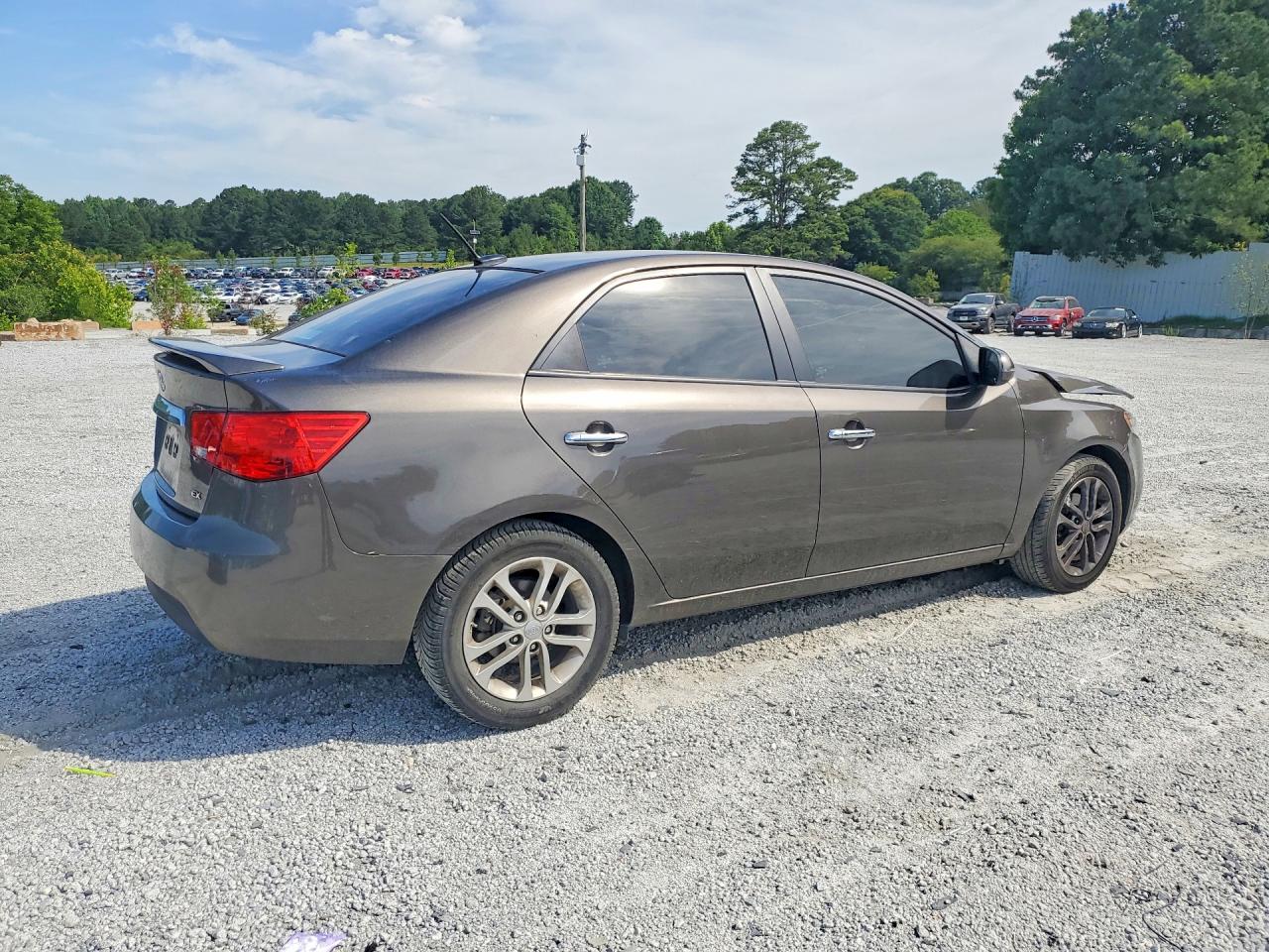 2012 Kia Forte Ex Желто-коричневый vin: KNAFU4A28C5473591