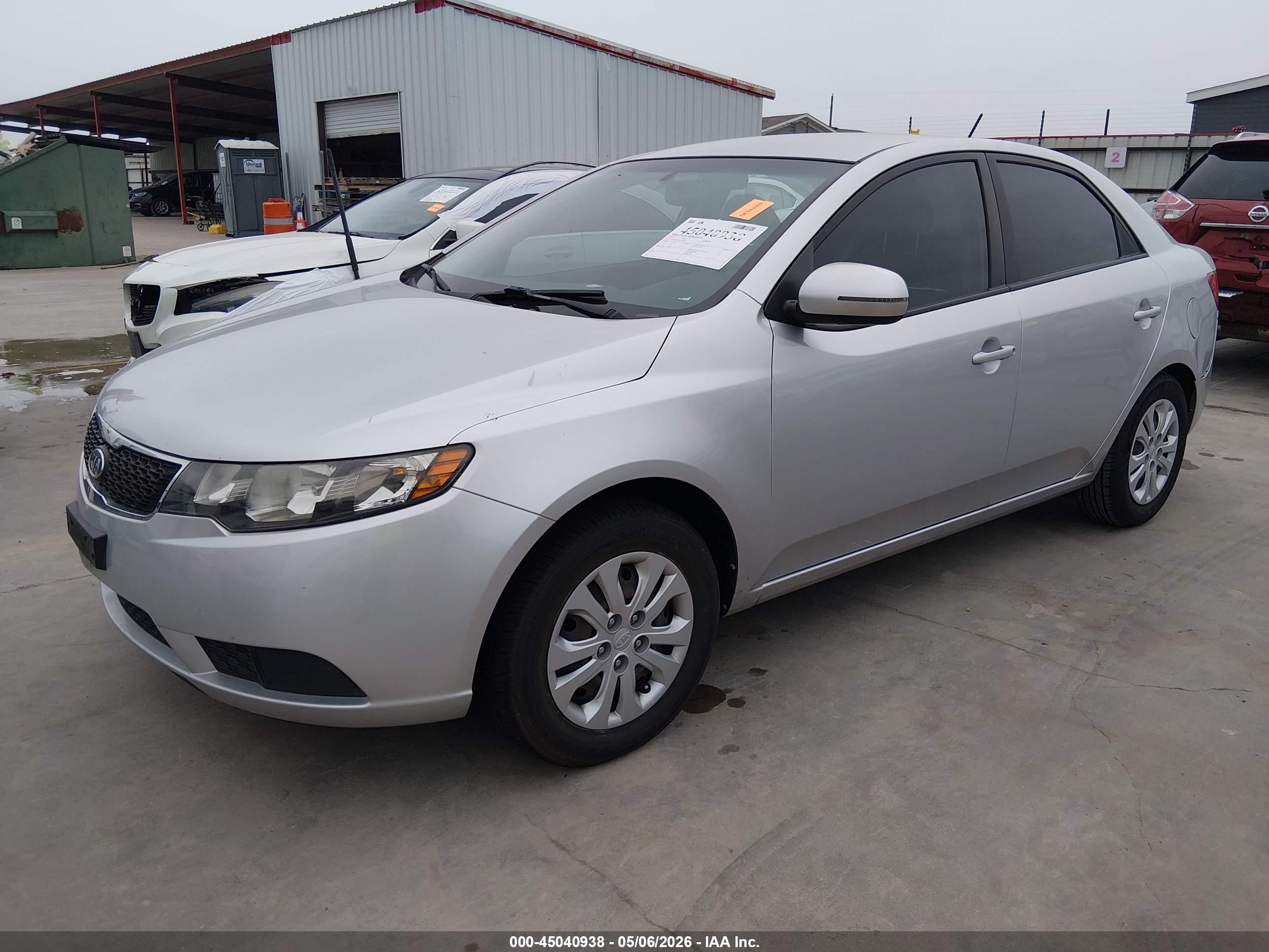 2012 Kia Forte Ex Gray vin: KNAFU4A28C5483473