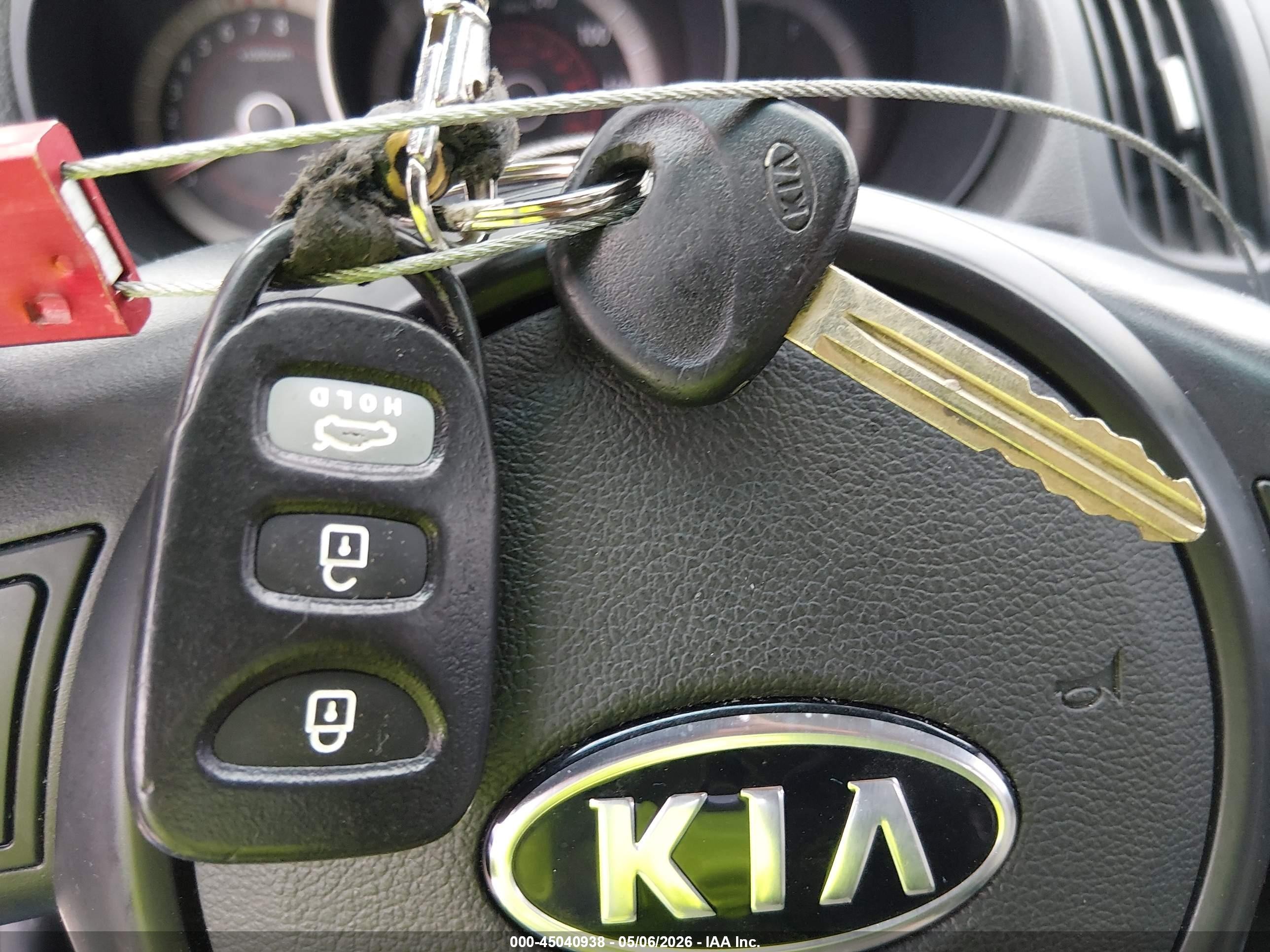 2012 Kia Forte Ex Gray vin: KNAFU4A28C5483473
