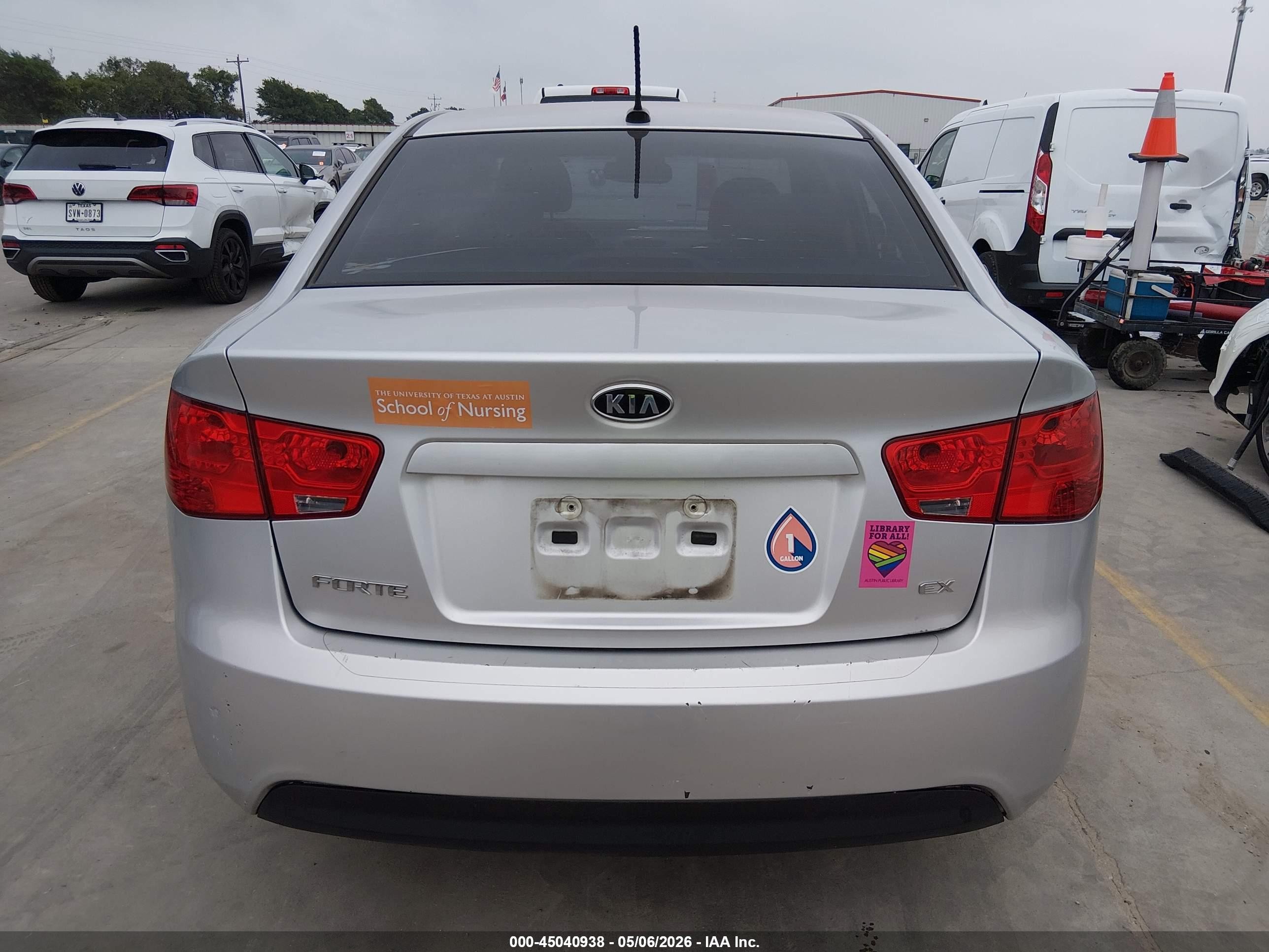2012 Kia Forte Ex Gray vin: KNAFU4A28C5483473