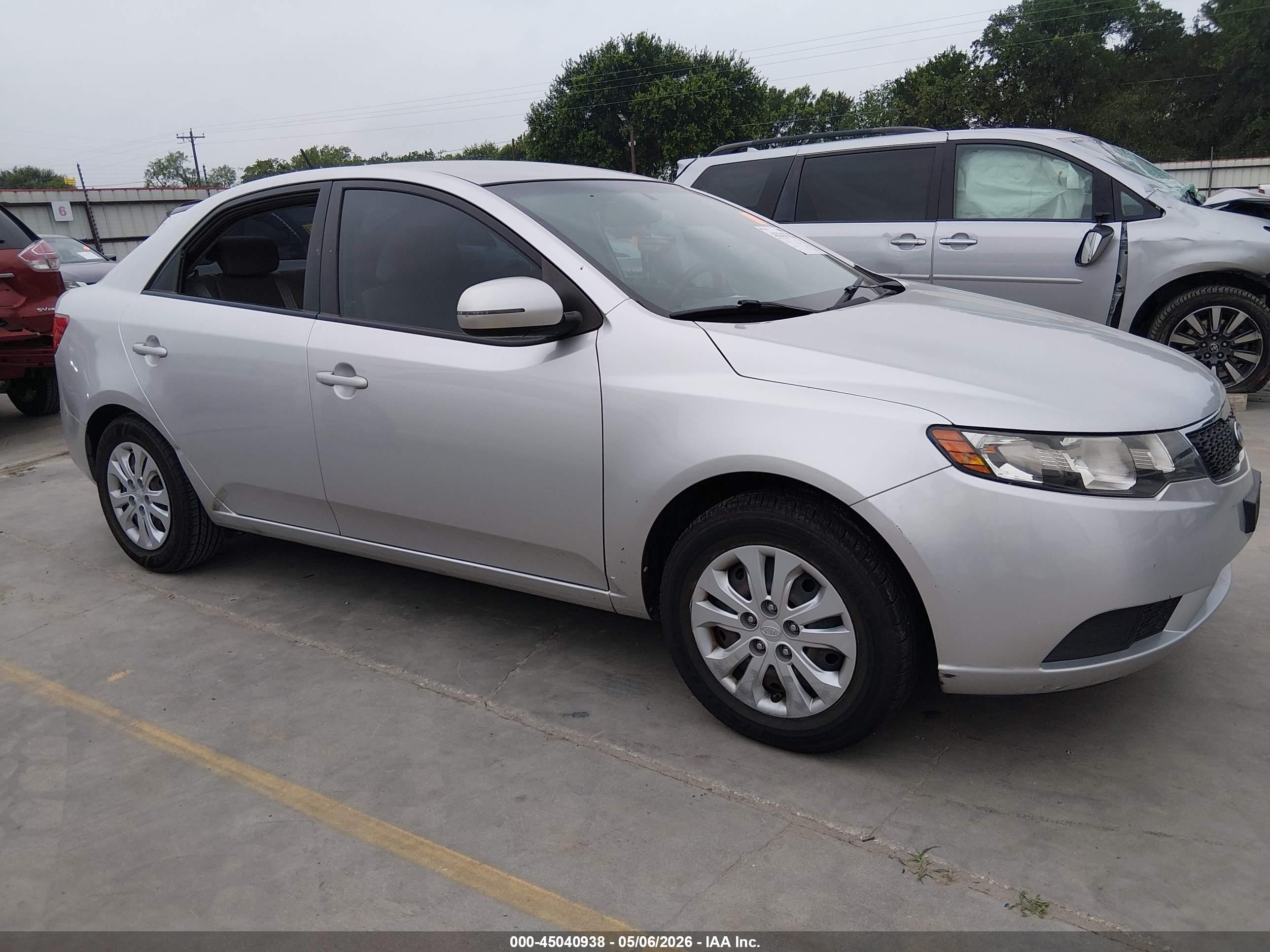 2012 Kia Forte Ex Gray vin: KNAFU4A28C5483473