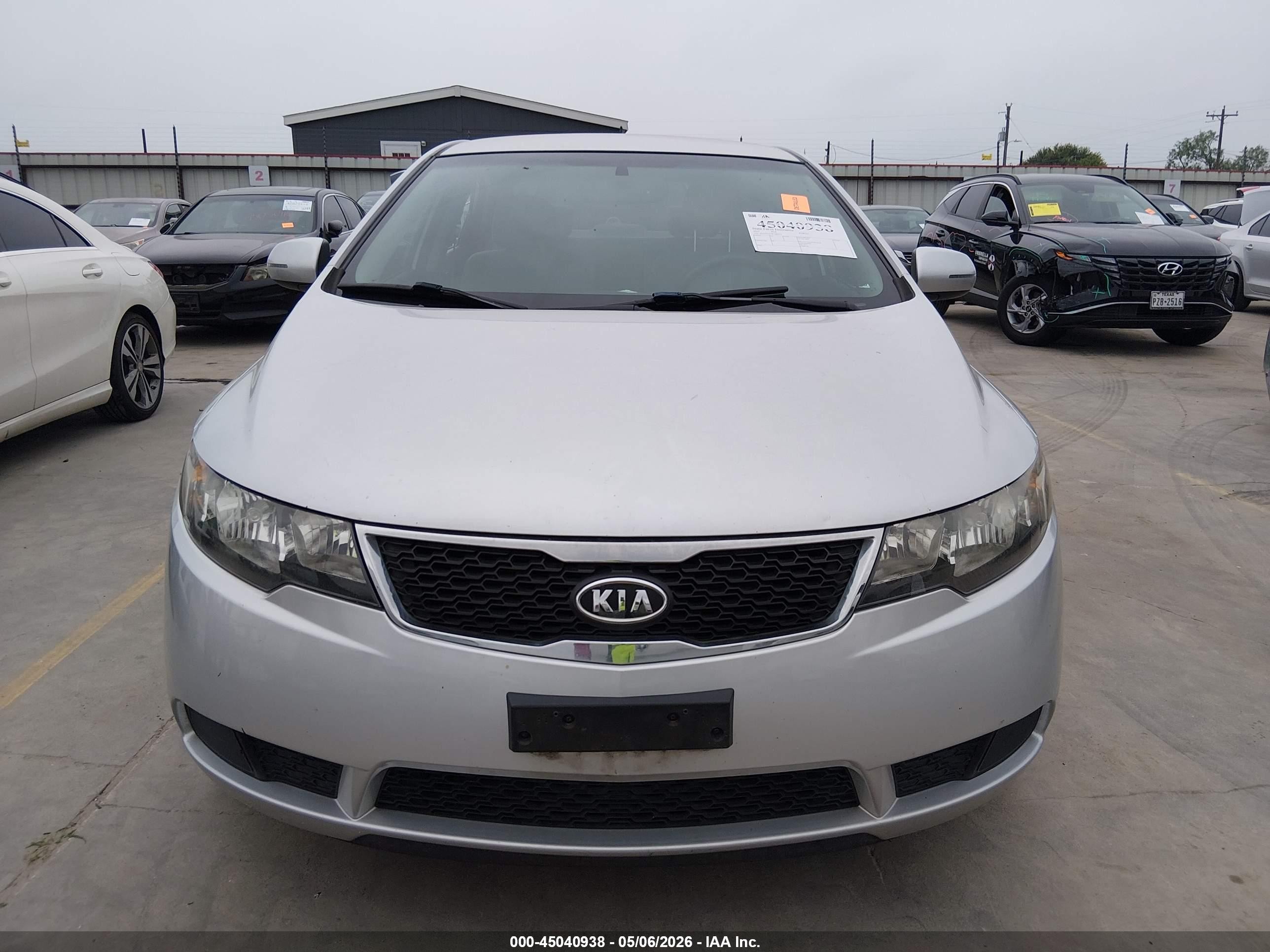 2012 Kia Forte Ex Gray vin: KNAFU4A28C5483473