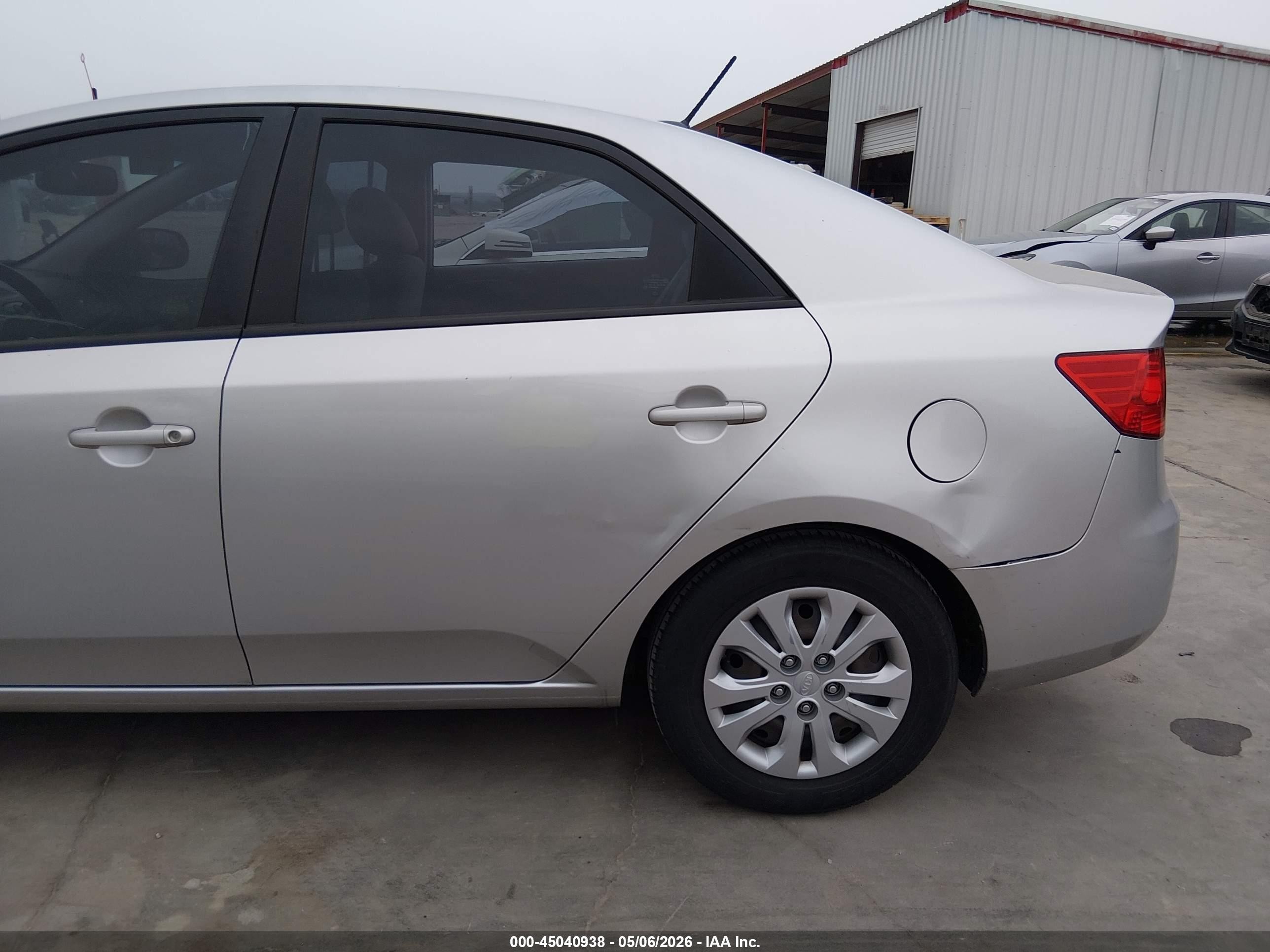 2012 Kia Forte Ex Gray vin: KNAFU4A28C5483473