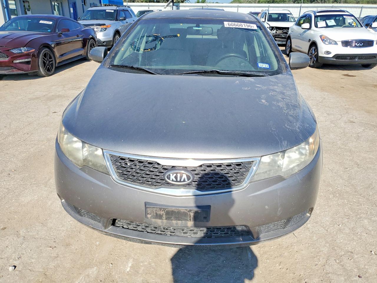 2012 Kia Forte Ex Серебряный vin: KNAFU4A28C5488267