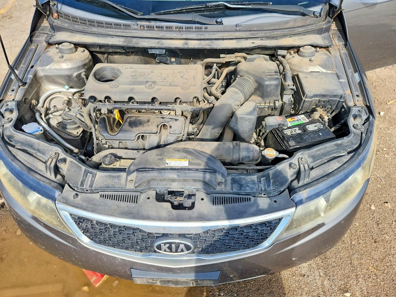 2012 Kia Forte Ex Серебряный vin: KNAFU4A28C5488267