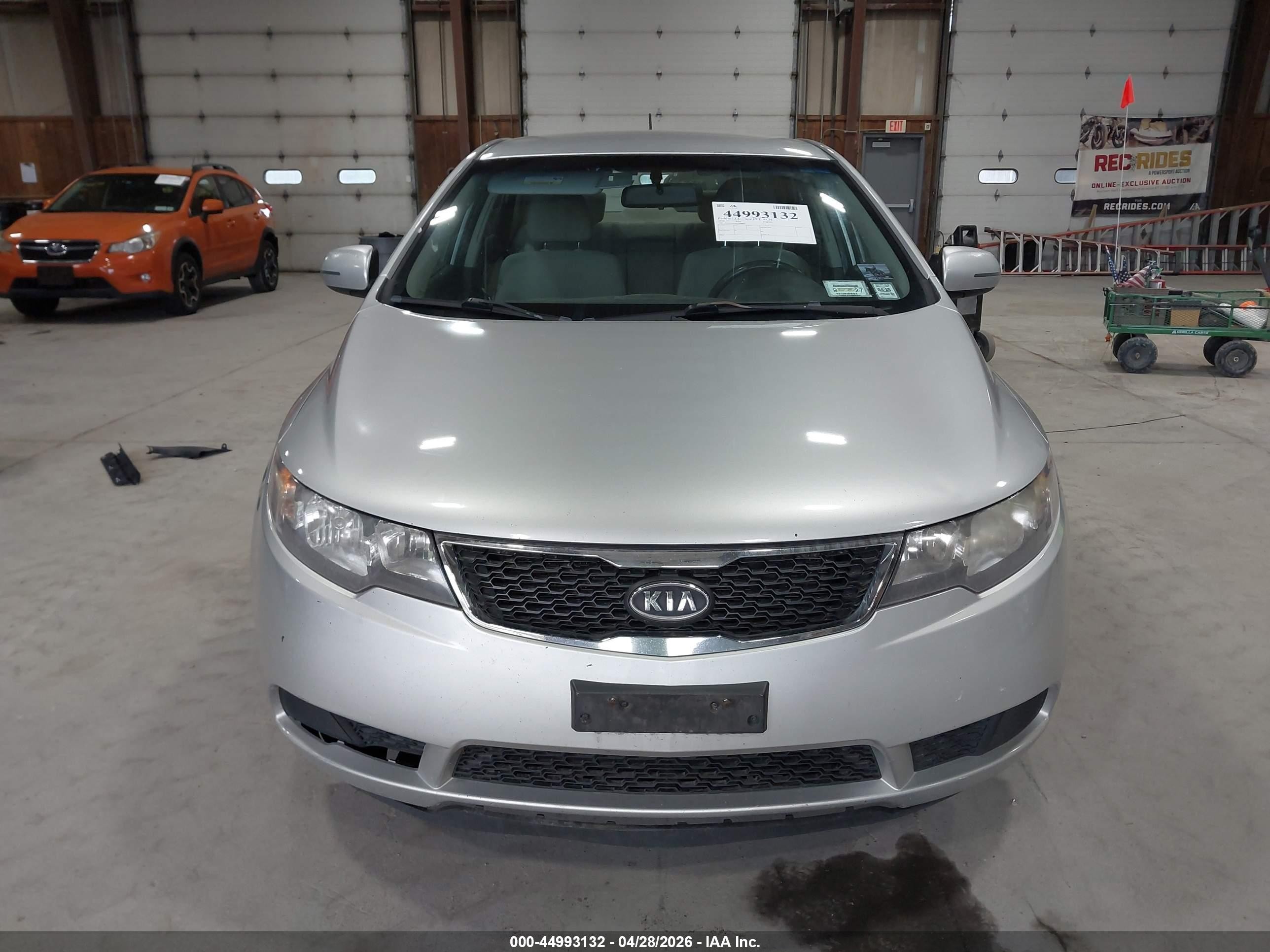 2012 Kia Forte Ex Silver vin: KNAFU4A28C5488821
