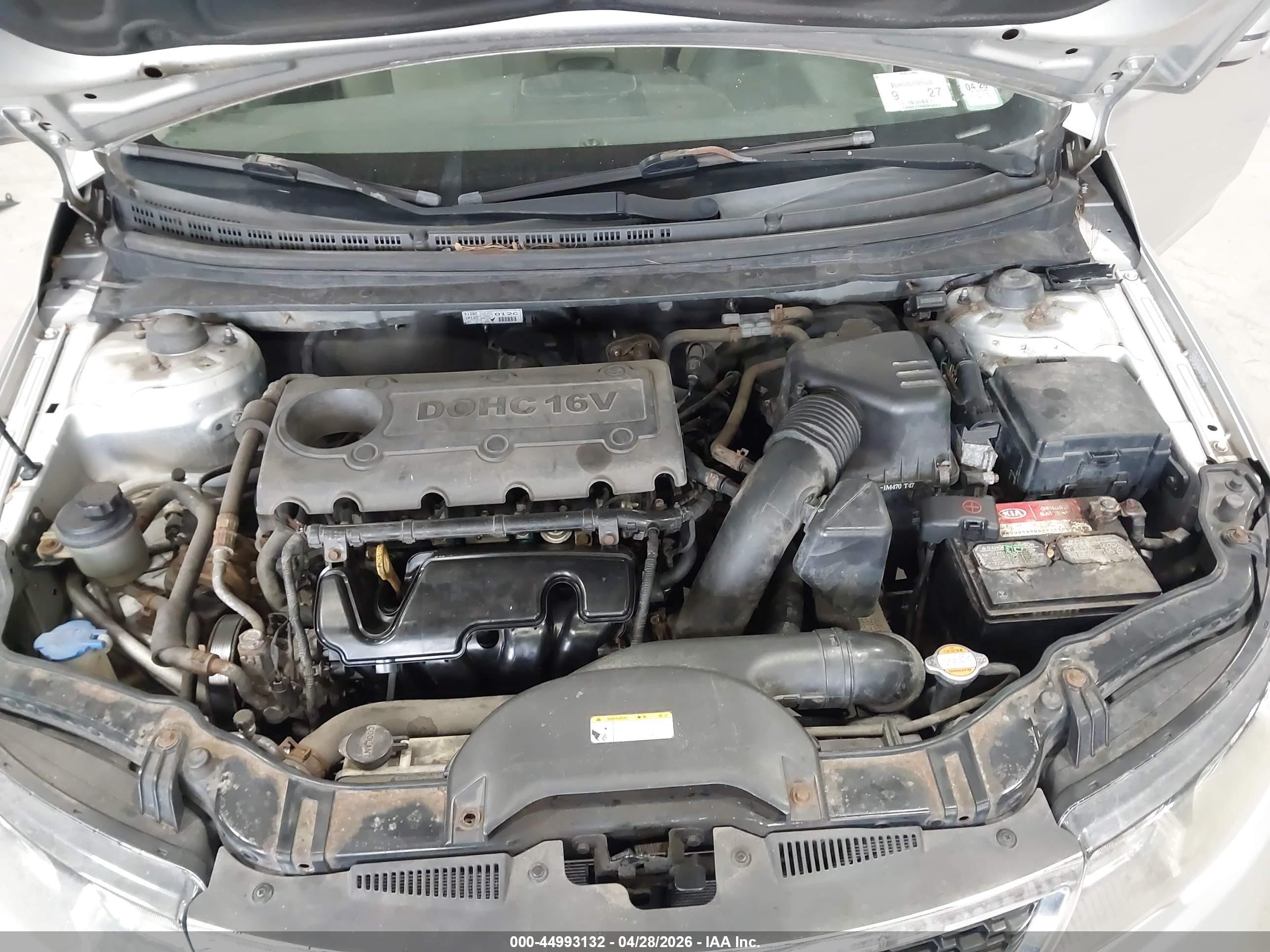 2012 Kia Forte Ex Silver vin: KNAFU4A28C5488821