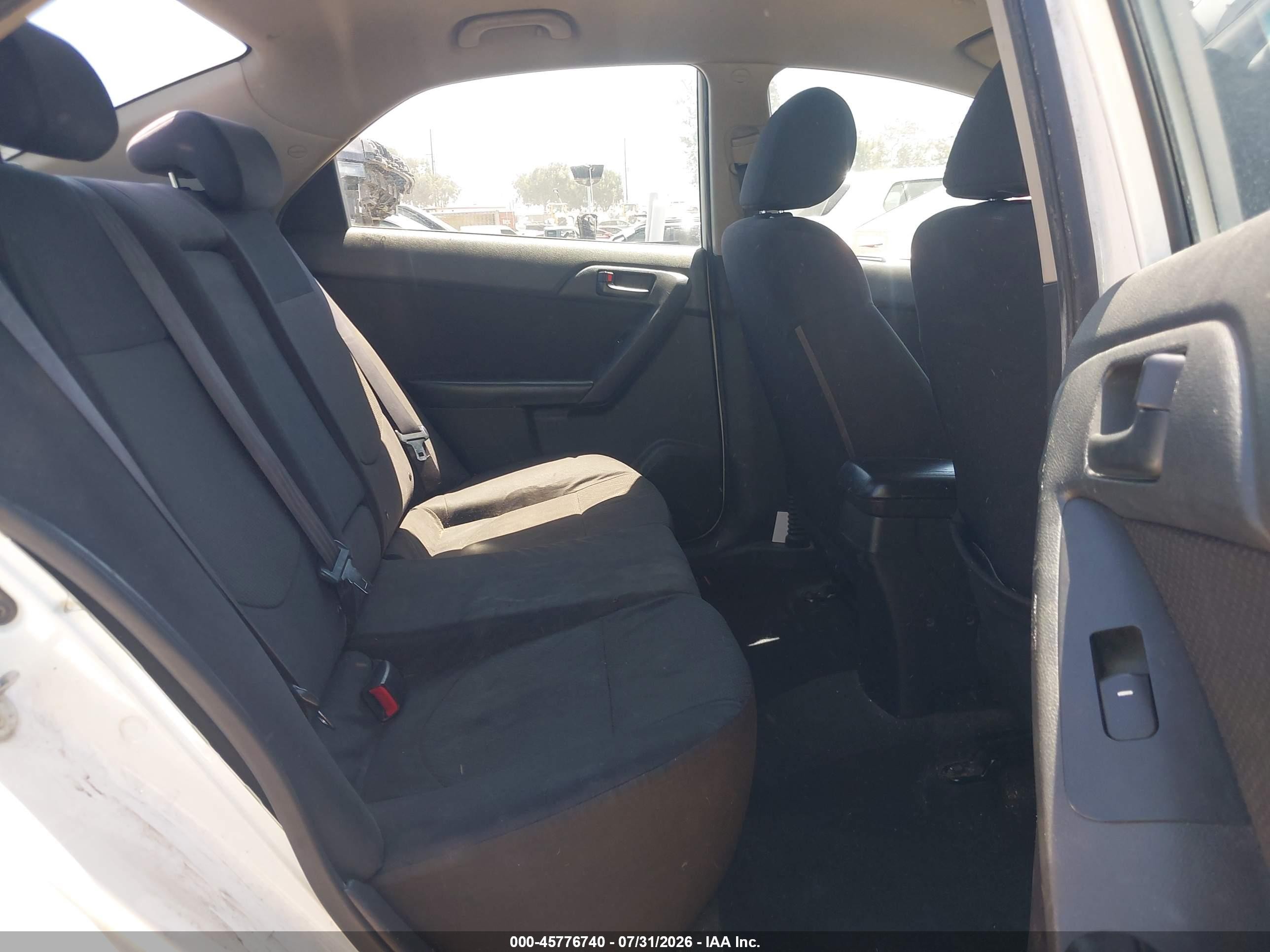 2012 Kia Forte Ex White vin: KNAFU4A28C5510087