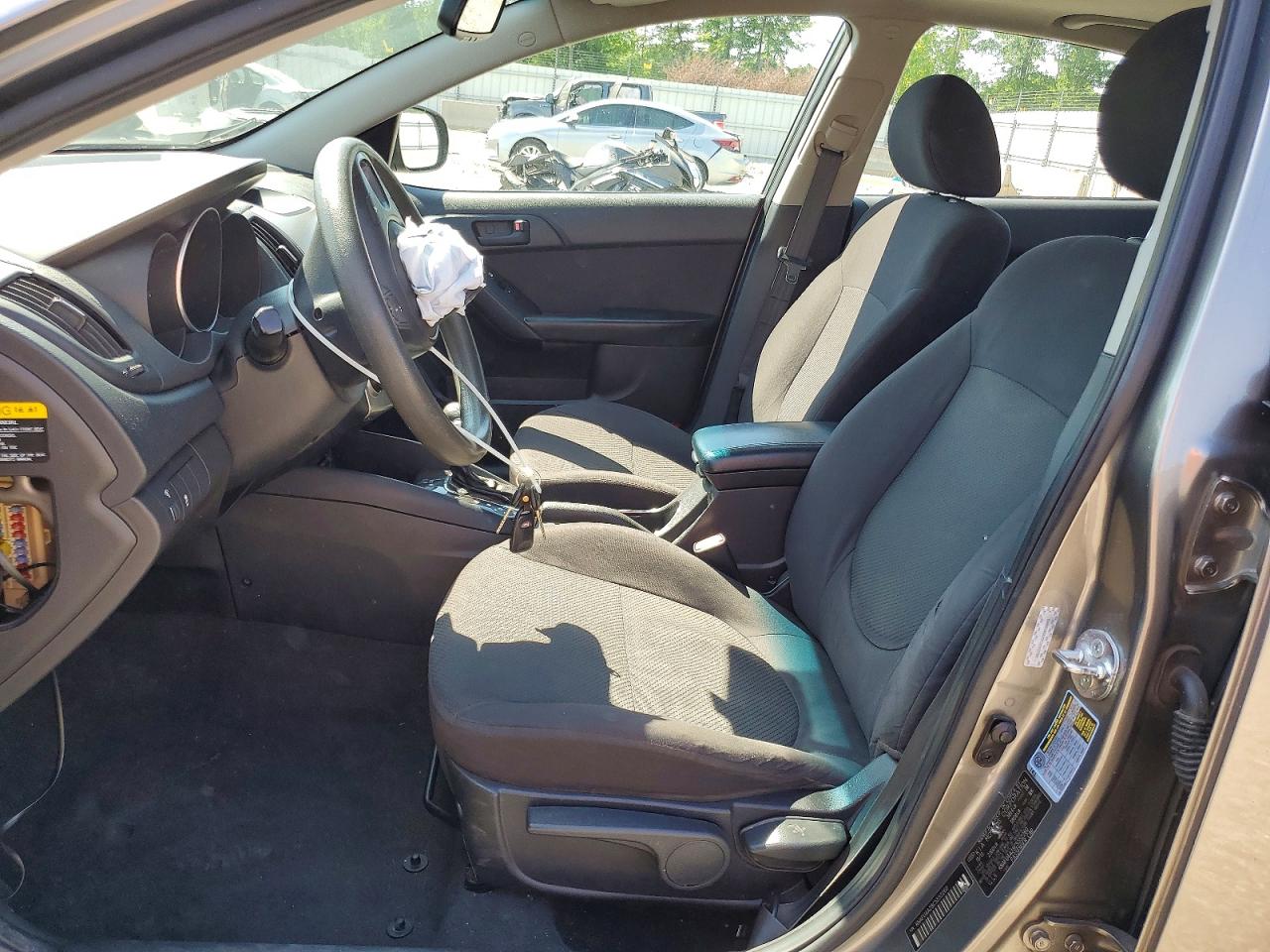2012 Kia Forte Ex Gray vin: KNAFU4A28C5552260