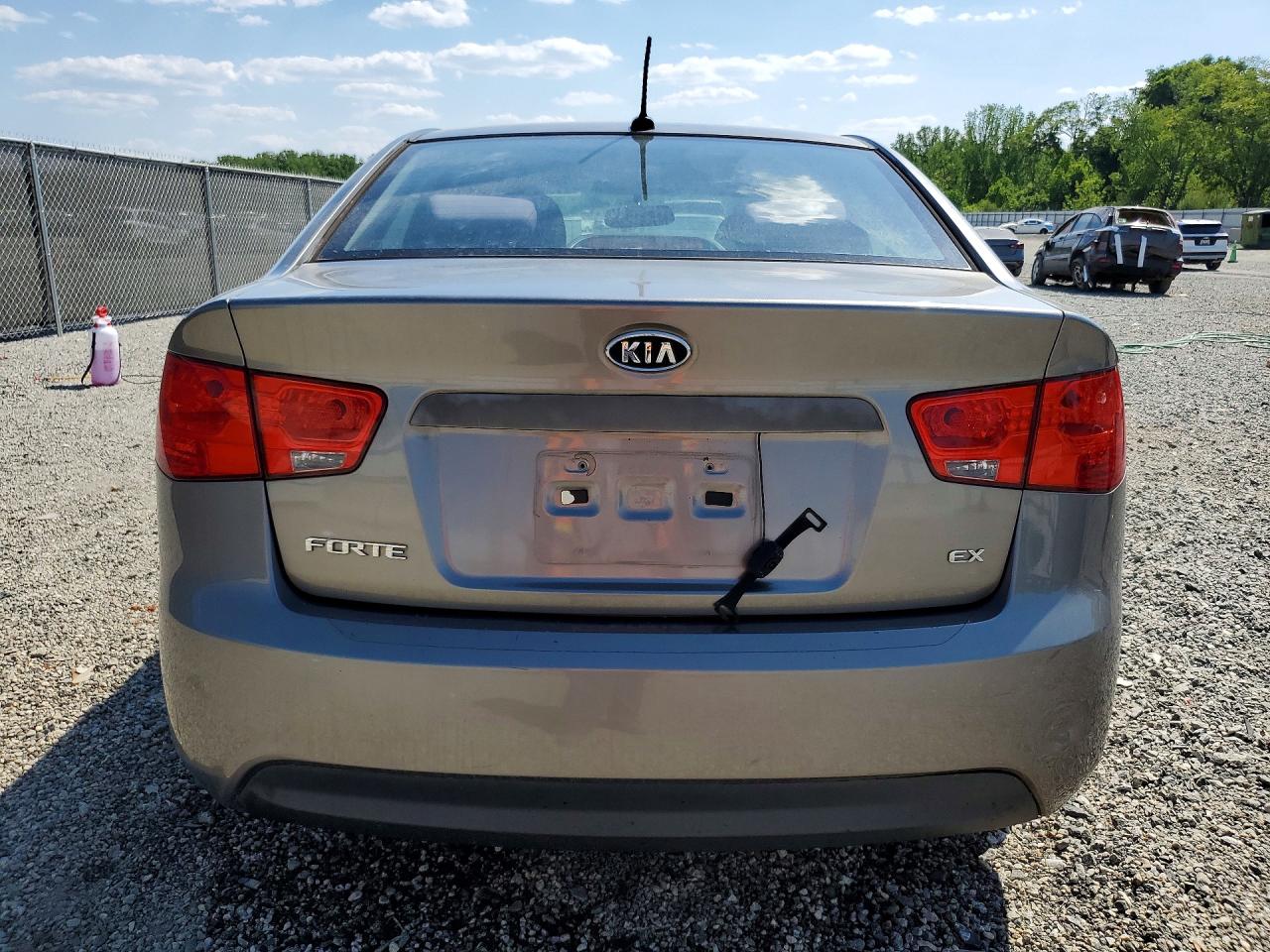 2012 Kia Forte Ex Gray vin: KNAFU4A28C5552260