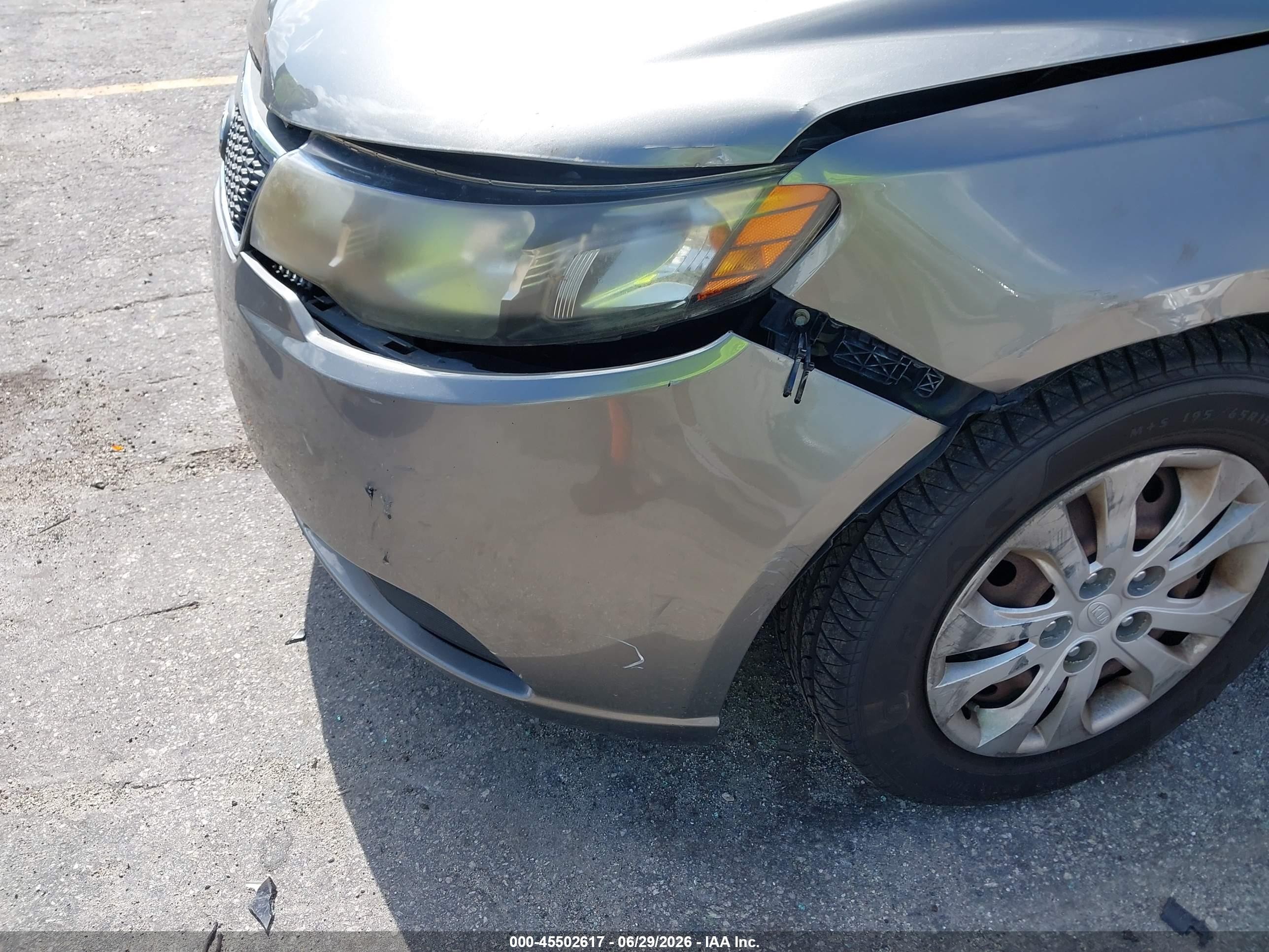 2012 Kia Forte Ex Серый vin: KNAFU4A28C5570581
