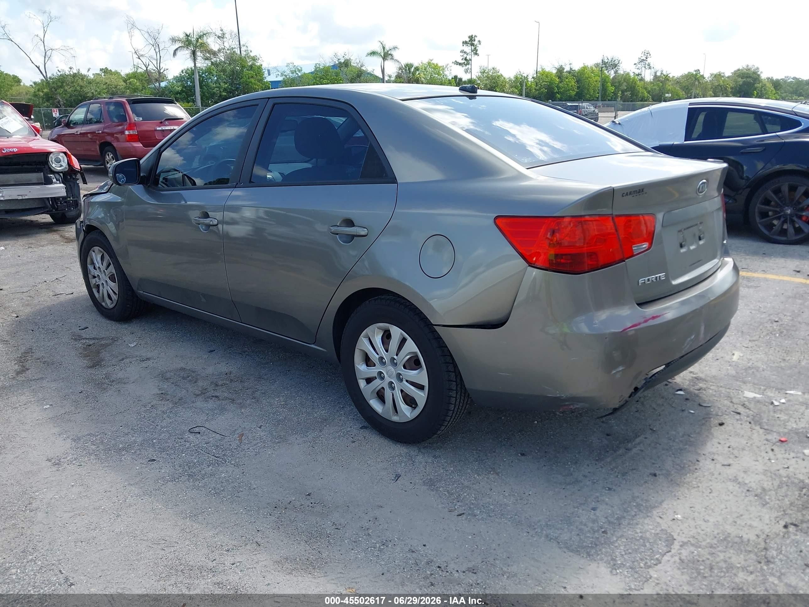 2012 Kia Forte Ex Серый vin: KNAFU4A28C5570581