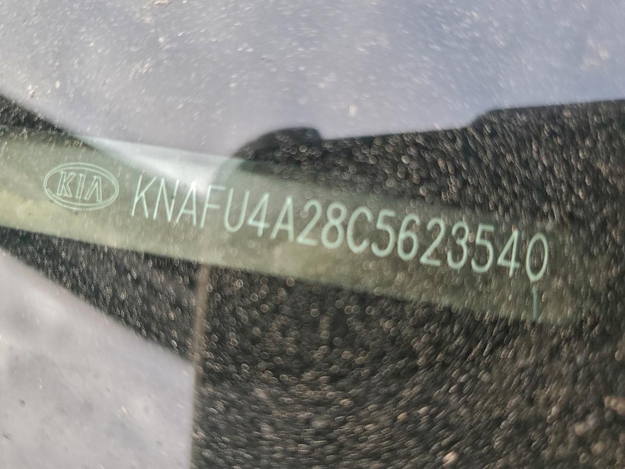 2012 Kia Forte Ex Black vin: KNAFU4A28C5623540
