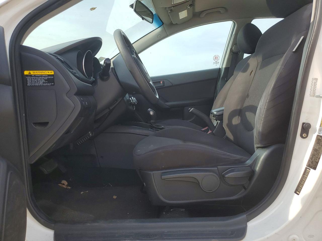 2012 Kia Forte Ex White vin: KNAFU4A28C5630925