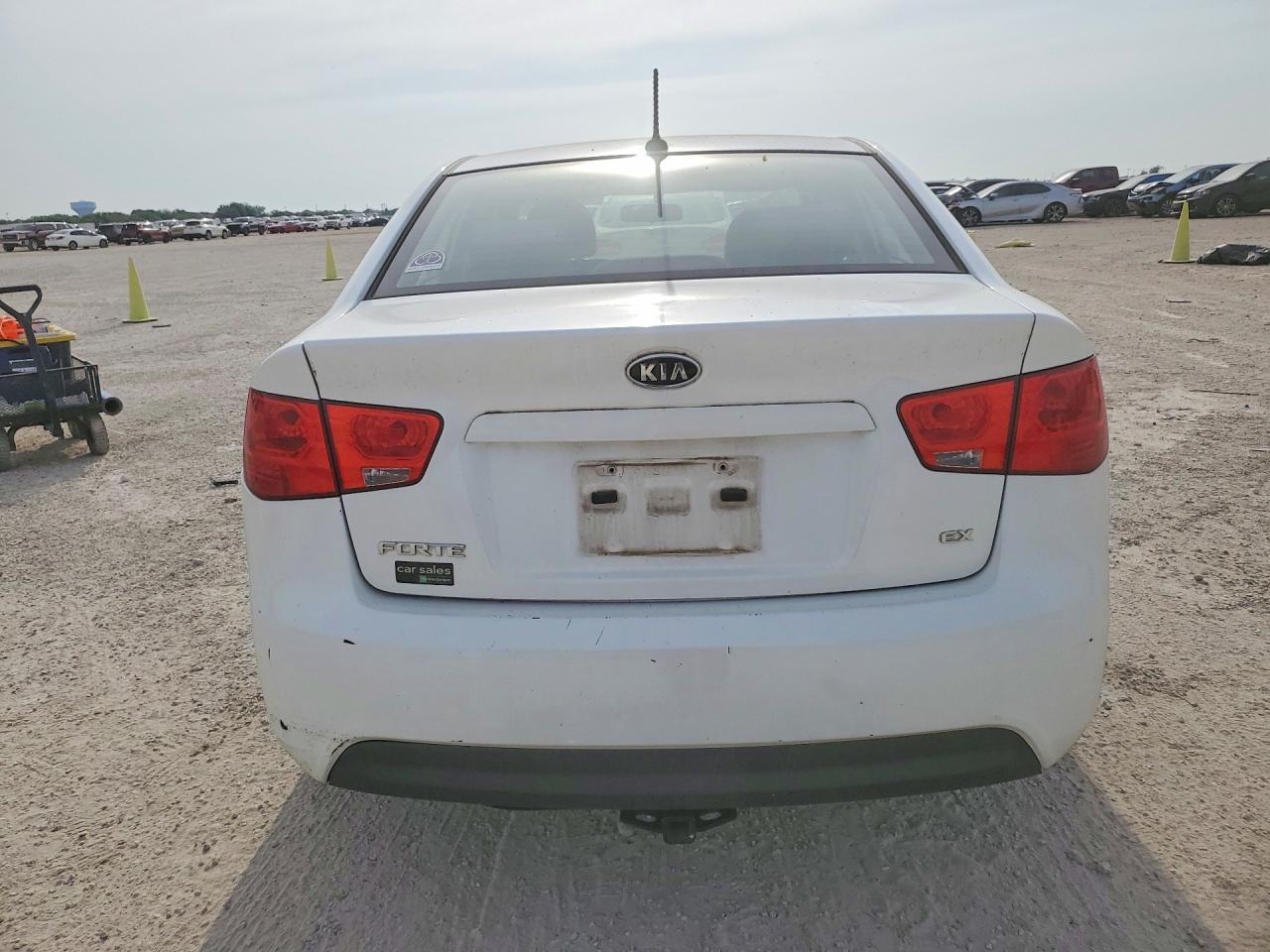 2012 Kia Forte Ex White vin: KNAFU4A28C5630925