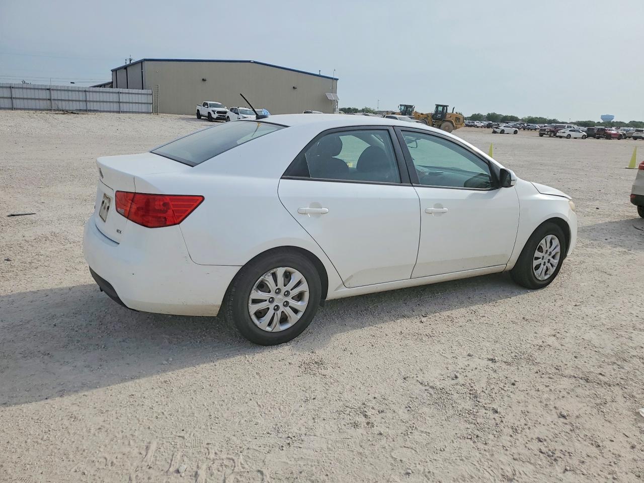 2012 Kia Forte Ex White vin: KNAFU4A28C5630925