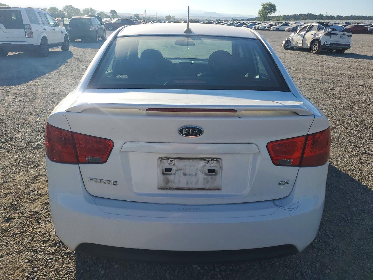 2013 Kia Forte Ex White vin: KNAFU4A28D5723316
