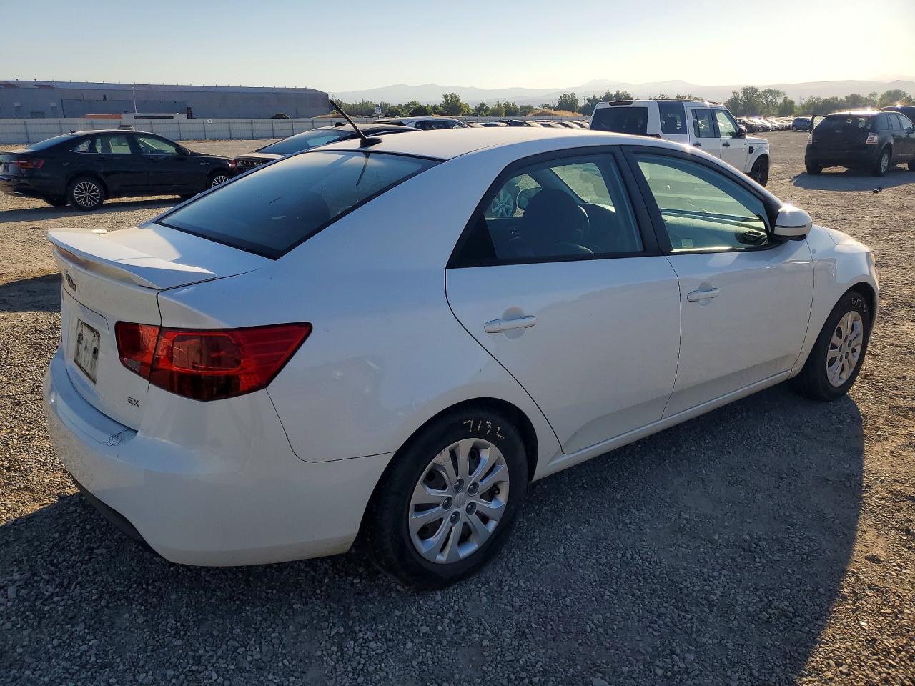 2013 Kia Forte Ex White vin: KNAFU4A28D5723316