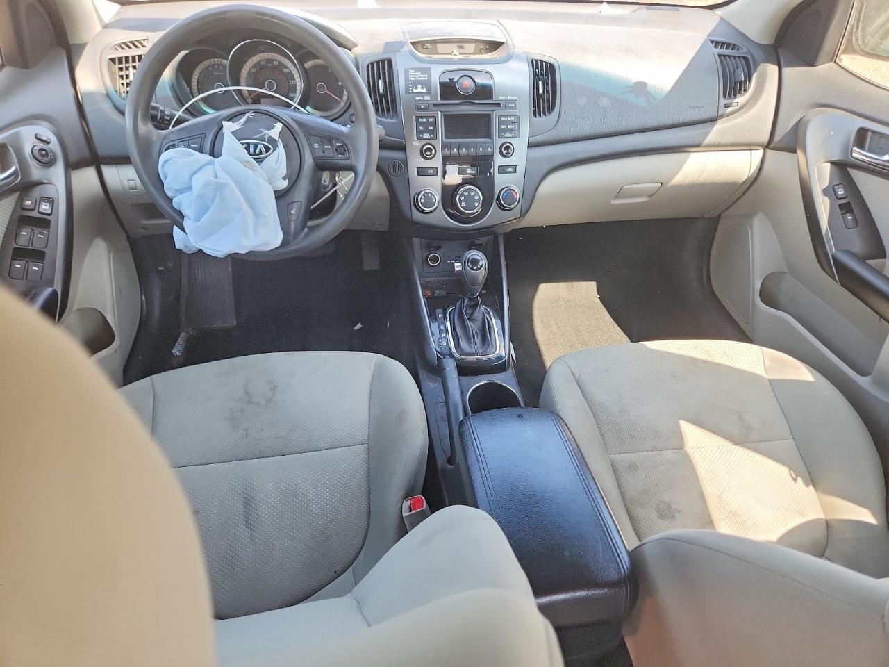 2013 Kia Forte Ex Silver vin: KNAFU4A28D5733697