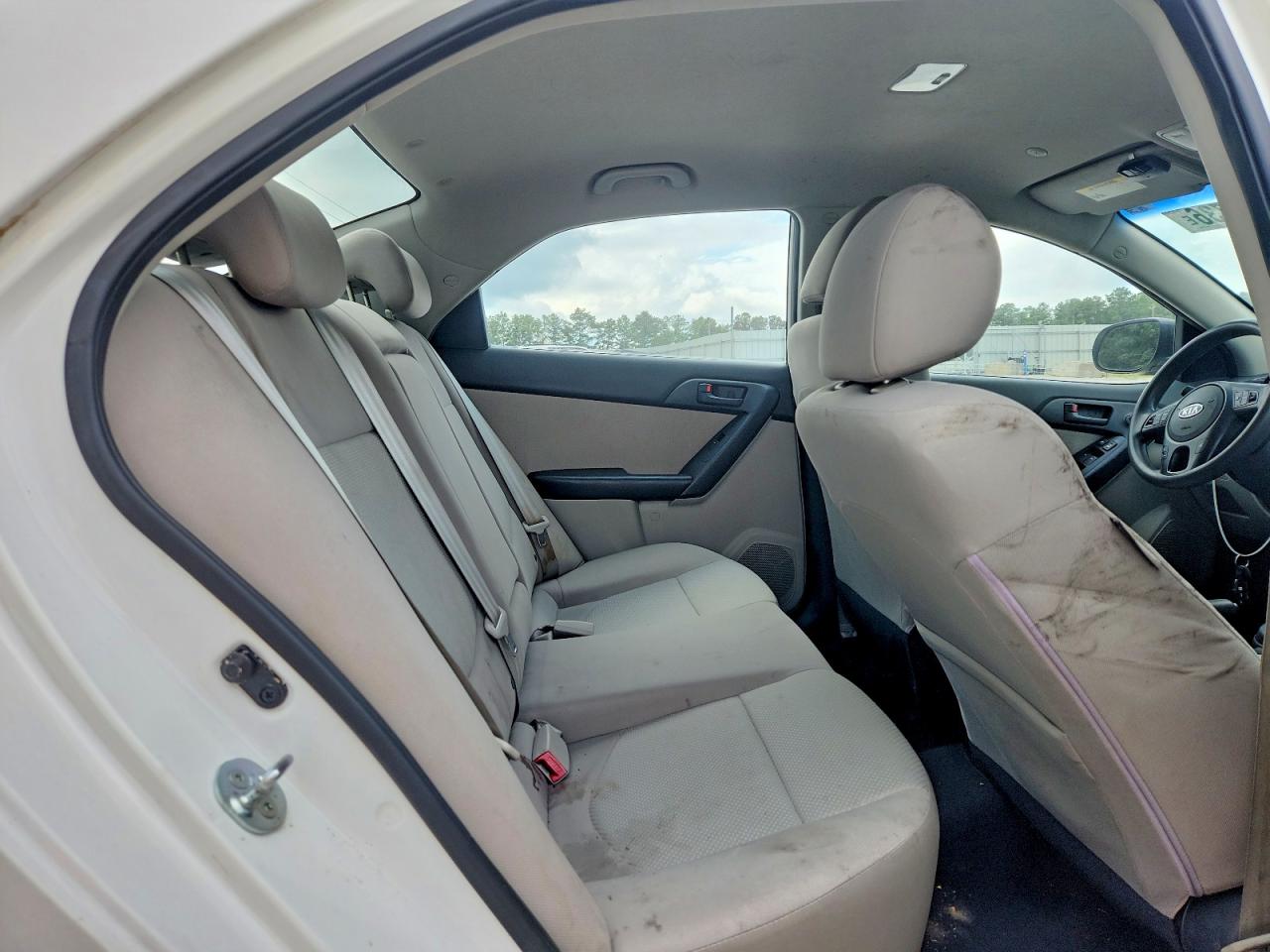 2010 Kia Forte Ex White vin: KNAFU4A29A5254443