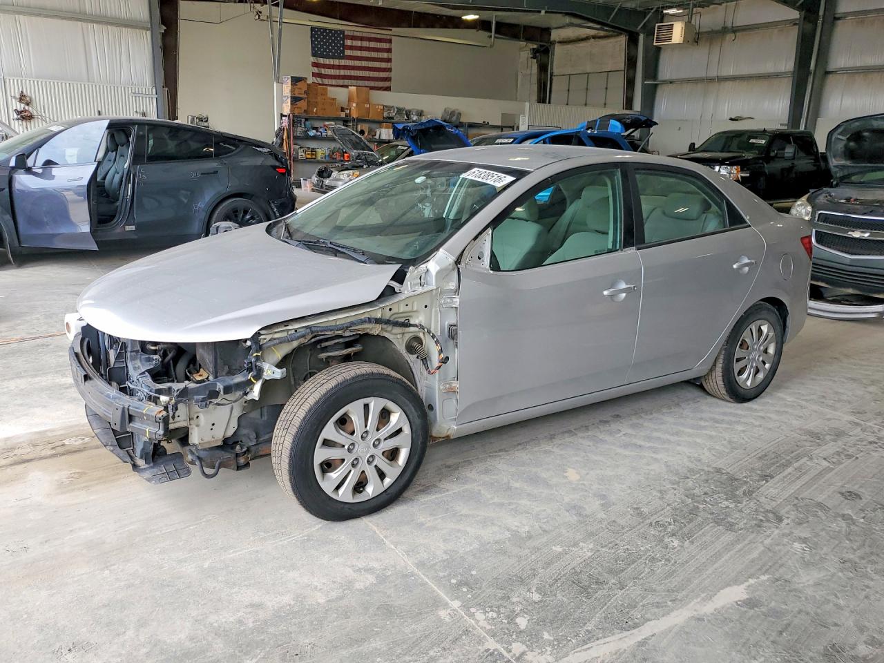 2011 Kia Forte Ex Silver vin: KNAFU4A29B5326727