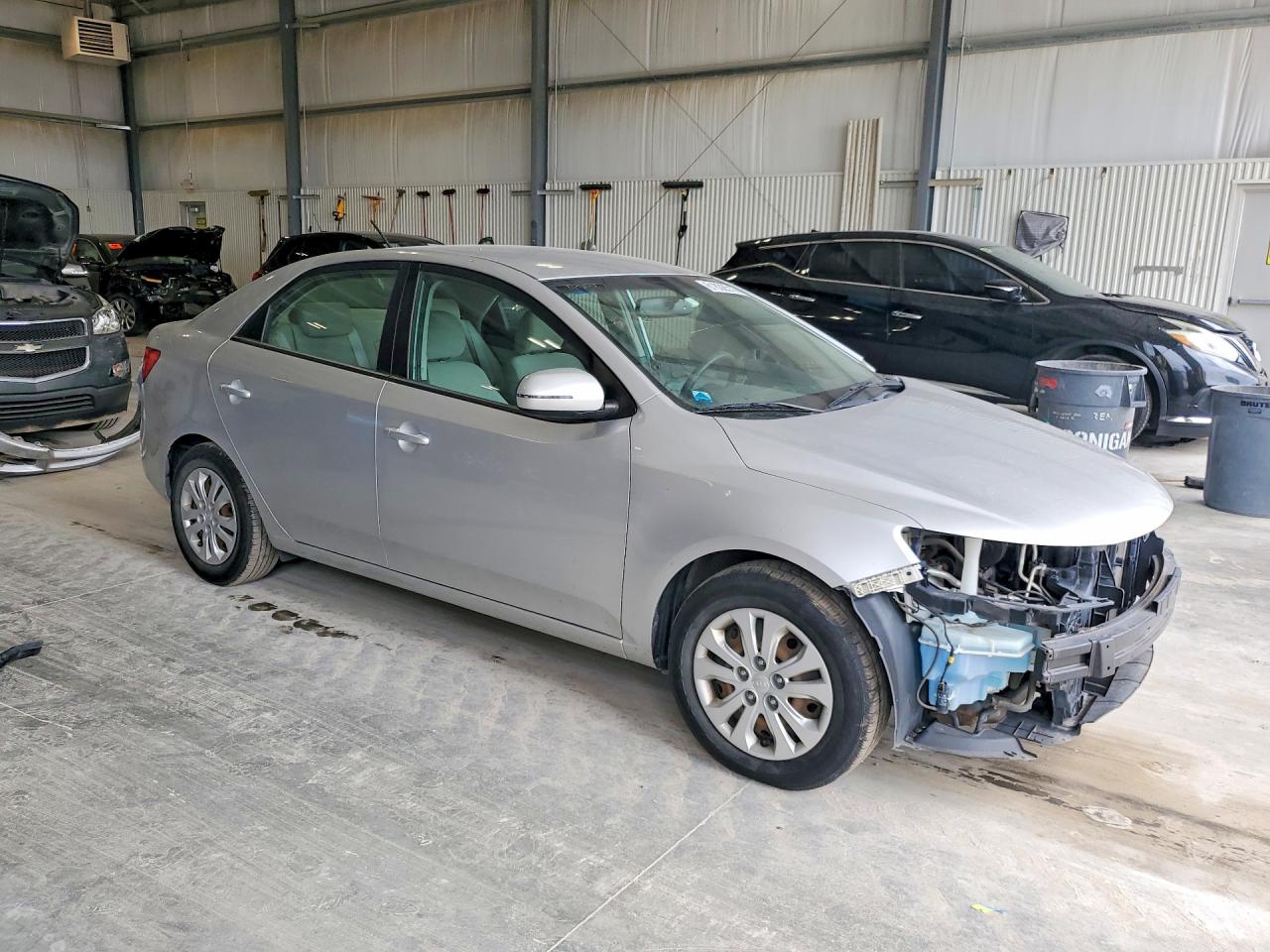 2011 Kia Forte Ex Silver vin: KNAFU4A29B5326727