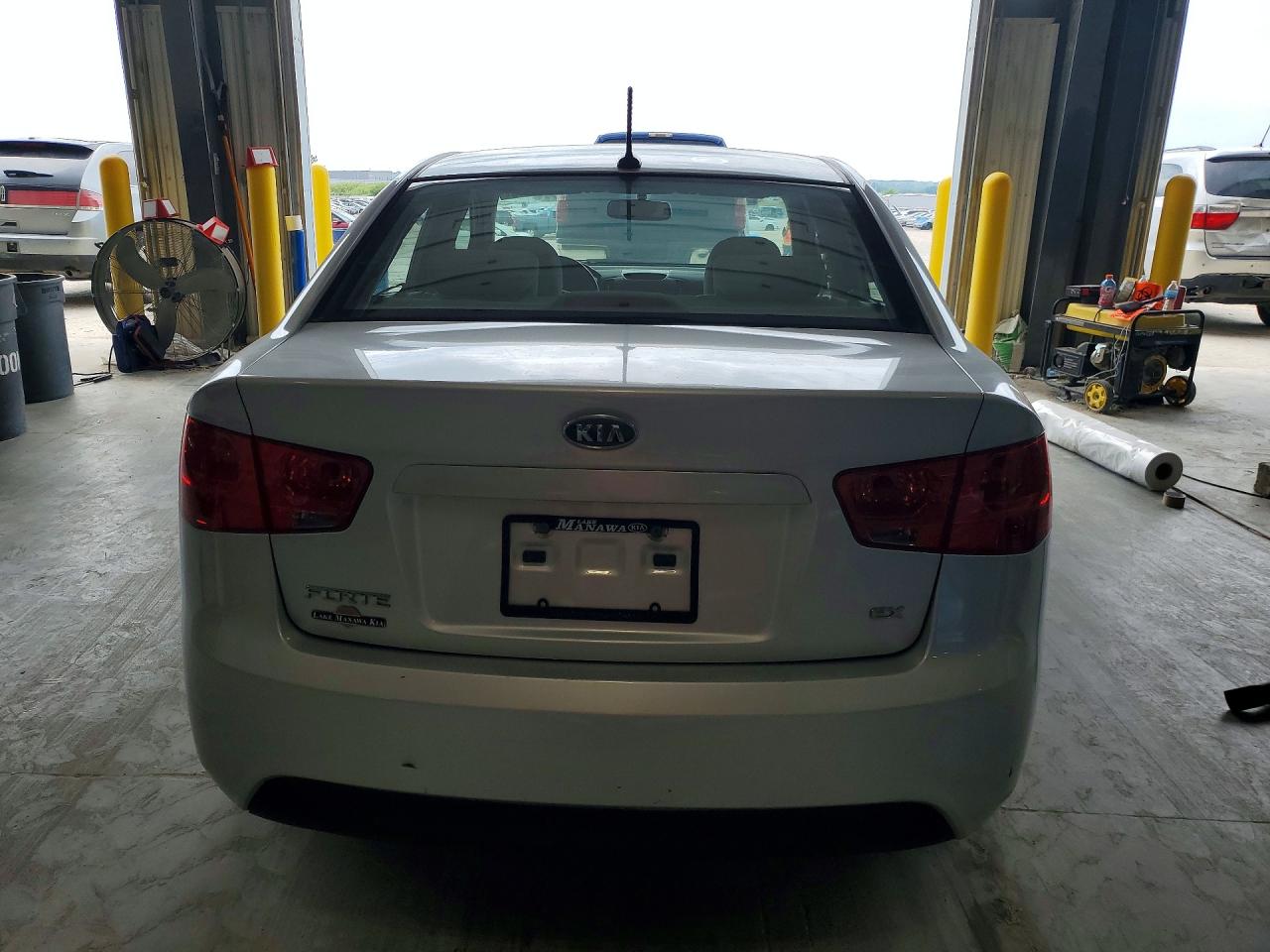 2011 Kia Forte Ex Silver vin: KNAFU4A29B5326727