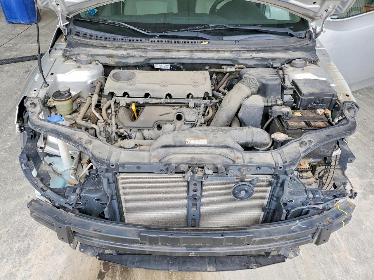 2011 Kia Forte Ex Silver vin: KNAFU4A29B5326727