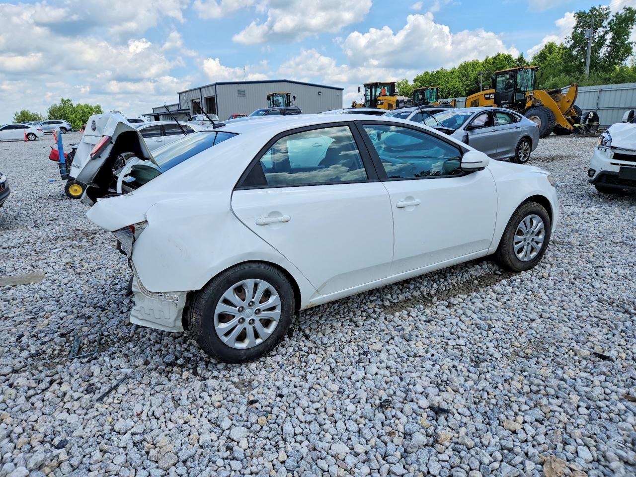 2011 Kia Forte Ex White vin: KNAFU4A29B5394090