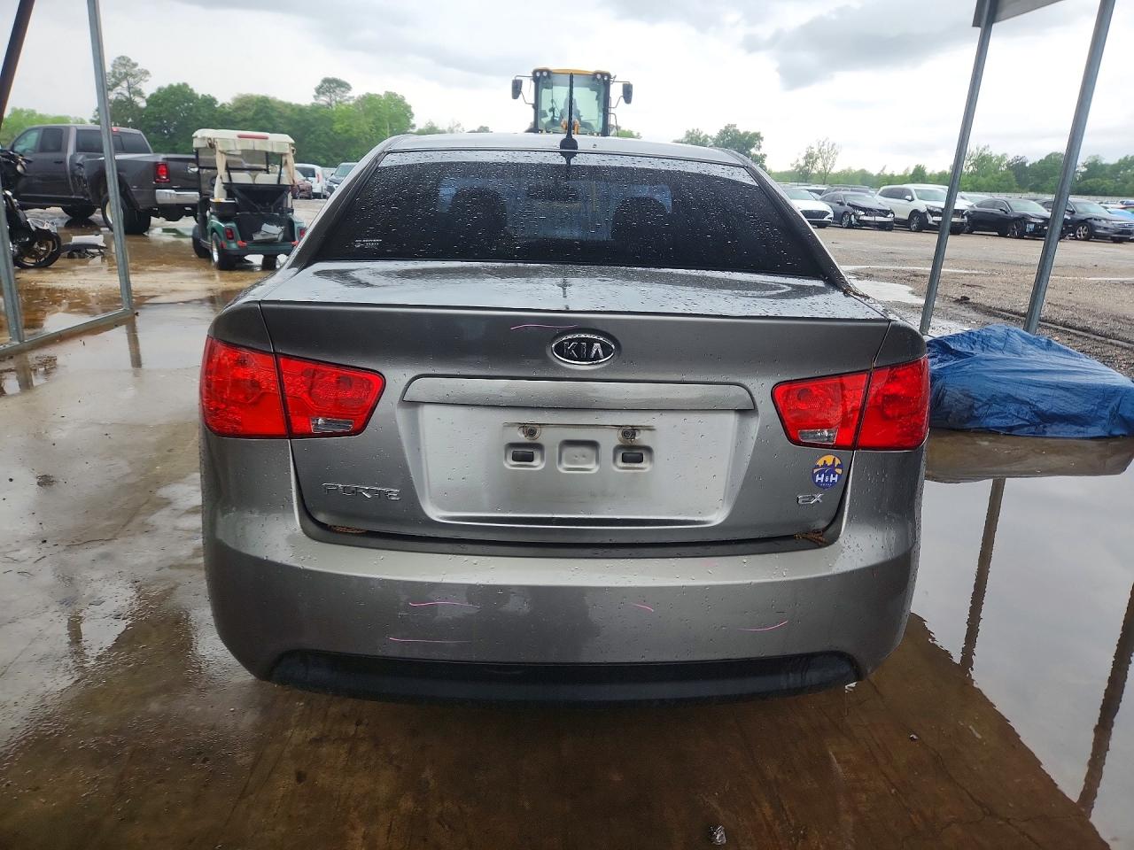 2011 Kia Forte Ex Gray vin: KNAFU4A29B5425354