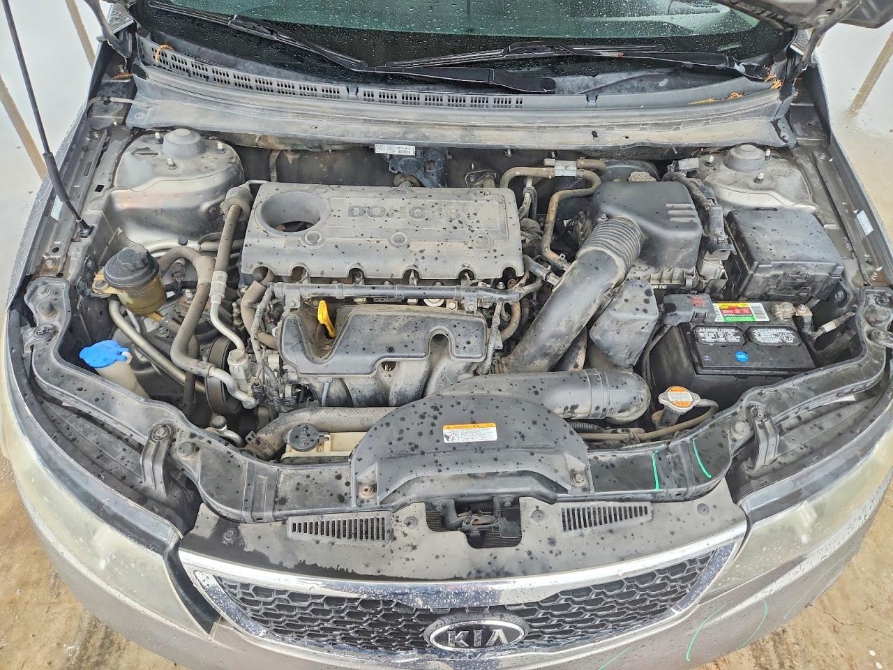 2011 Kia Forte Ex Gray vin: KNAFU4A29B5425354