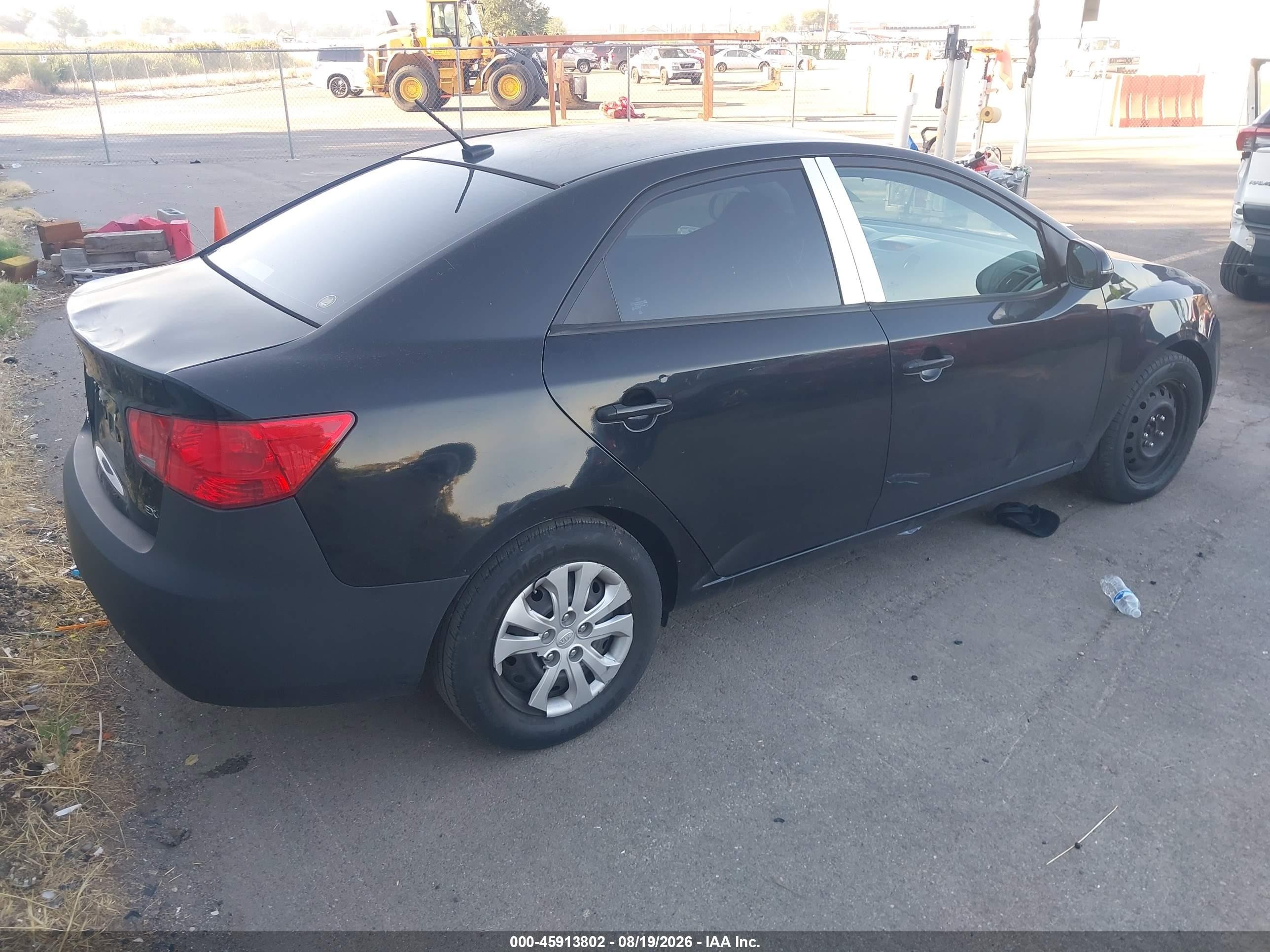 2011 Kia Forte Ex Black vin: KNAFU4A29B5459844