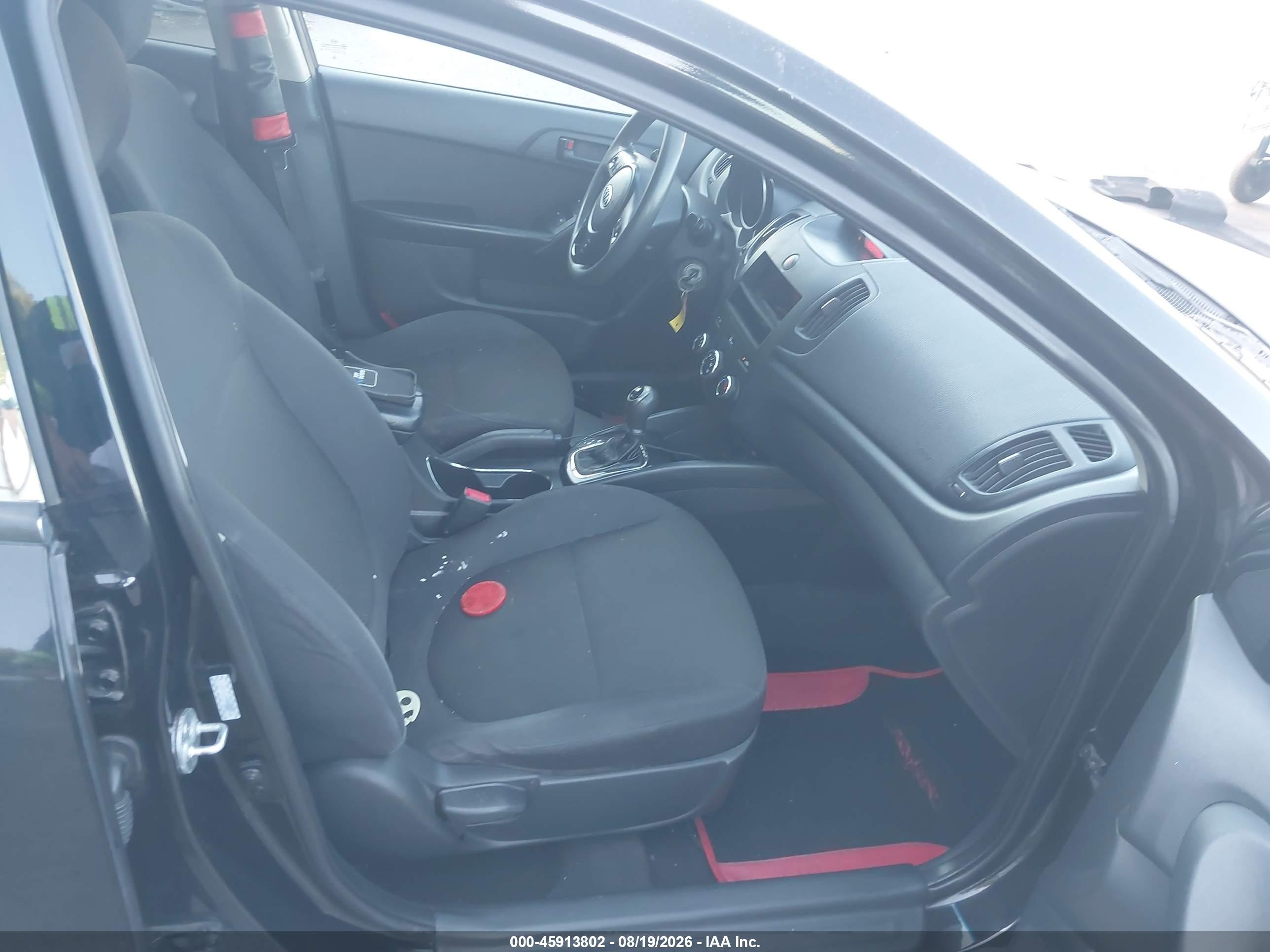 2011 Kia Forte Ex Black vin: KNAFU4A29B5459844