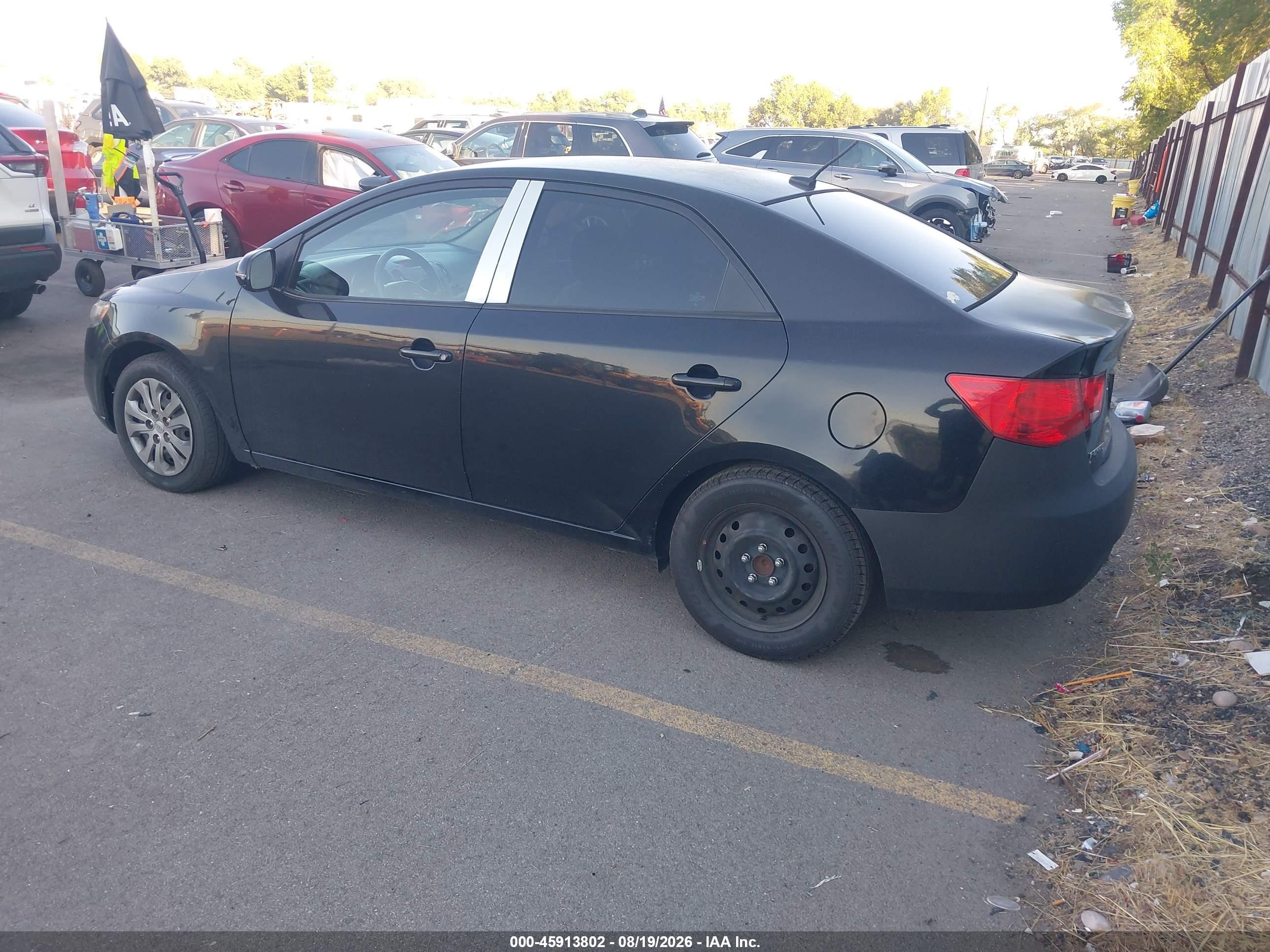 2011 Kia Forte Ex Black vin: KNAFU4A29B5459844