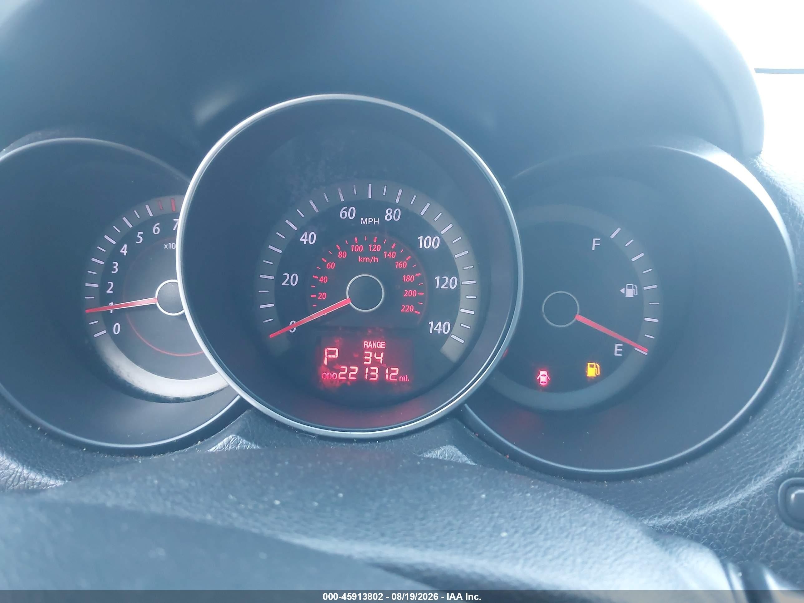 2011 Kia Forte Ex Black vin: KNAFU4A29B5459844