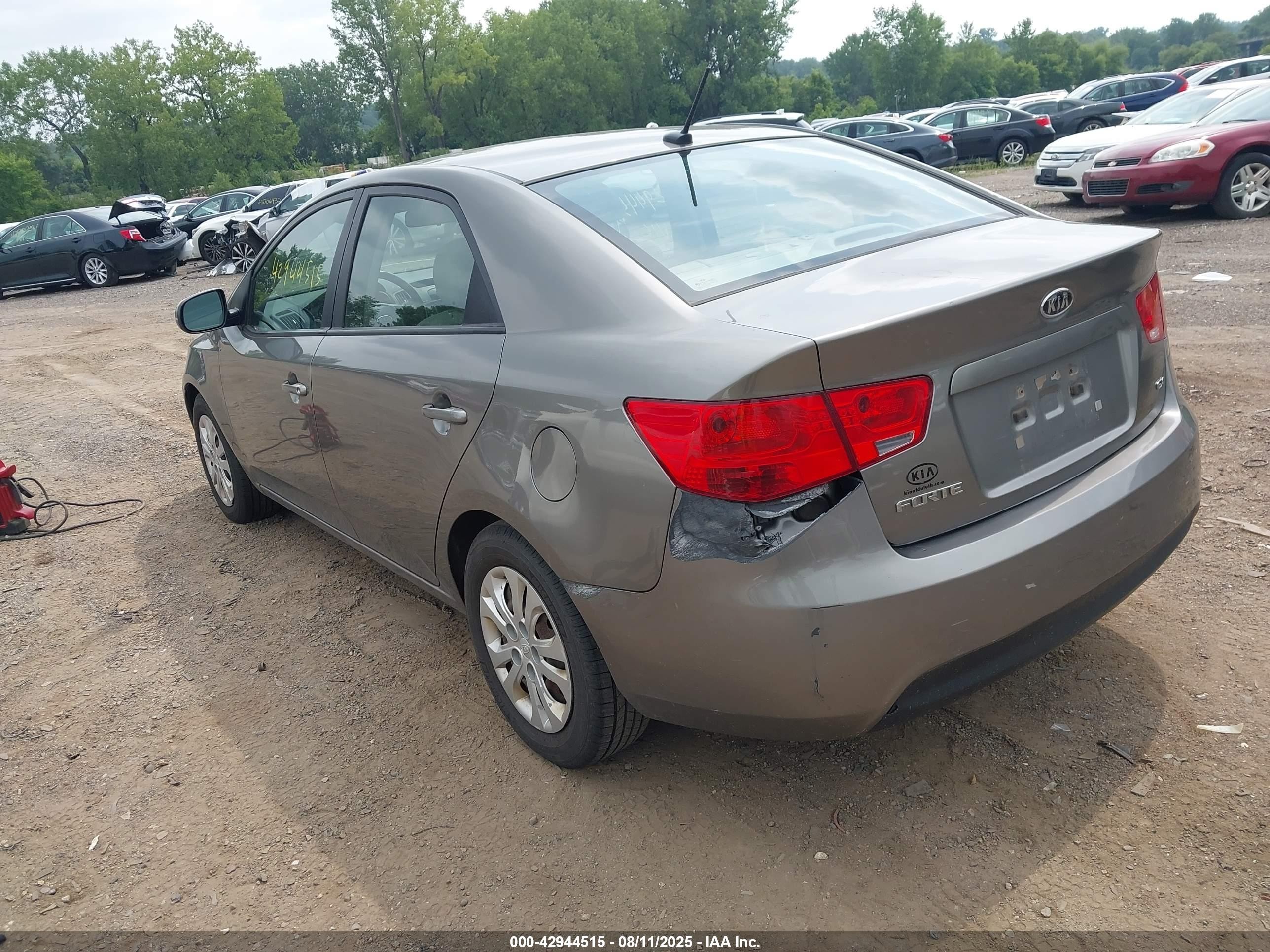 2011 Kia Forte Ex Gray vin: KNAFU4A29B5887963
