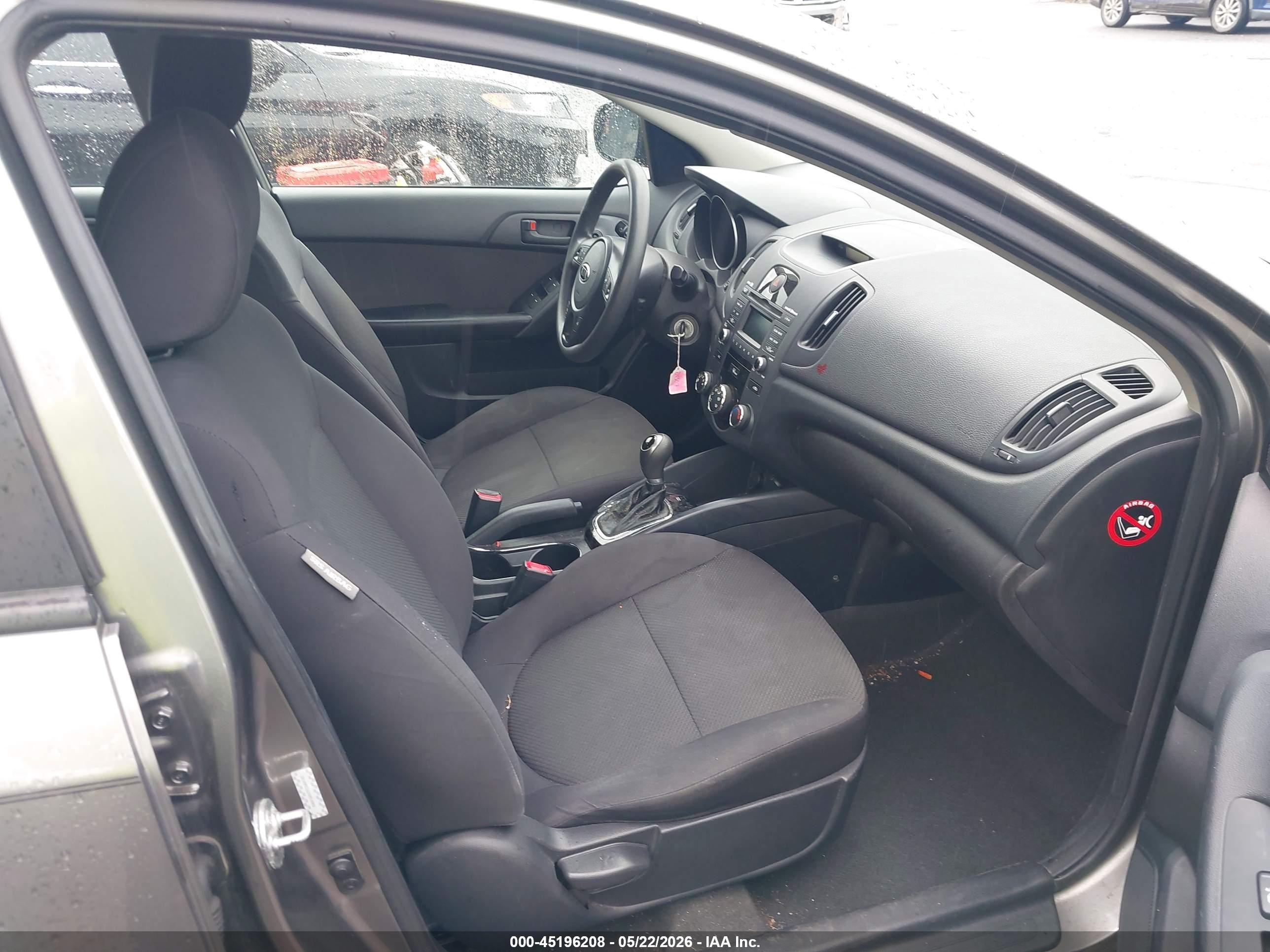 2012 Kia Forte Ex Gray vin: KNAFU4A29C5564143