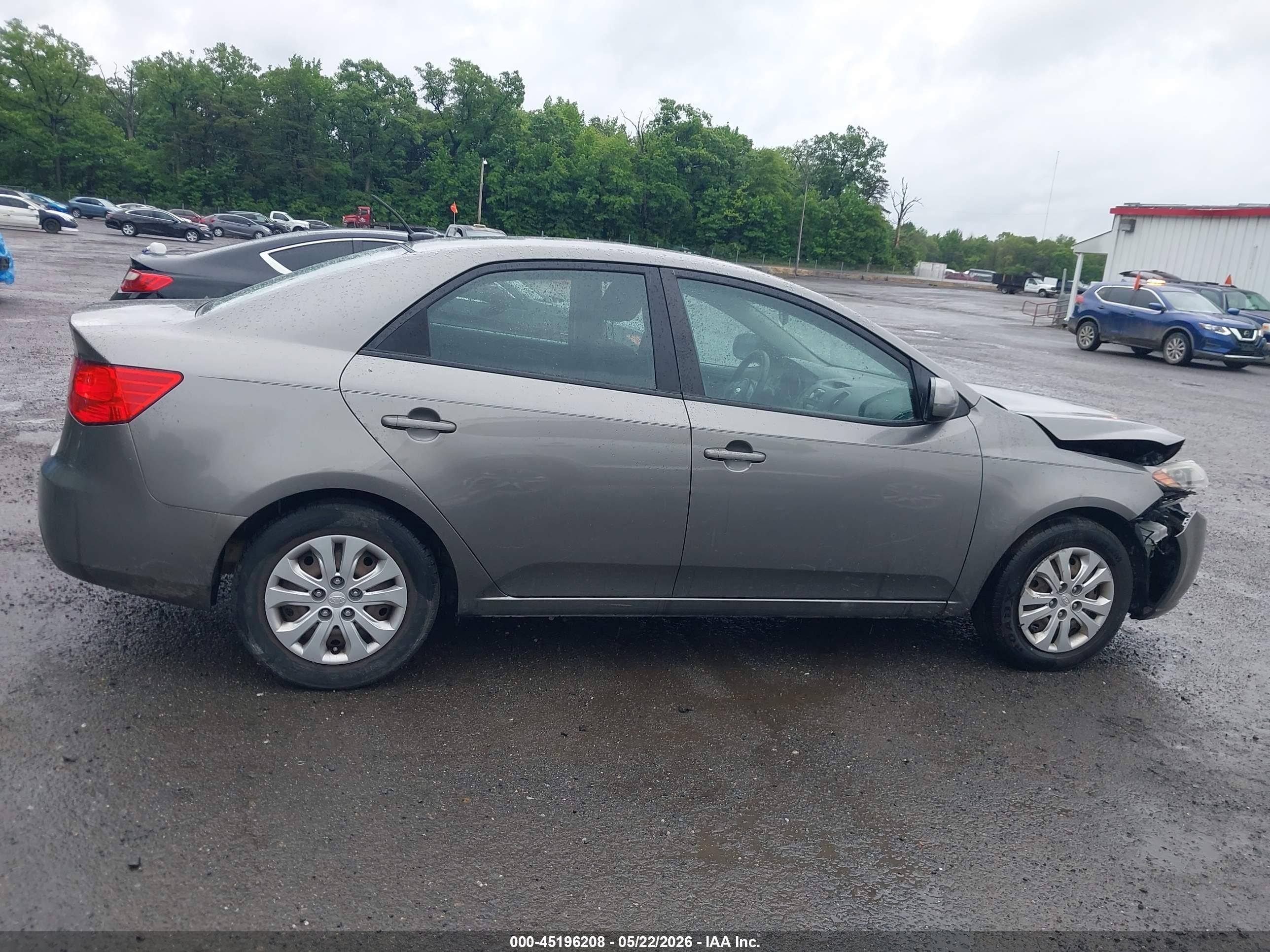 2012 Kia Forte Ex Gray vin: KNAFU4A29C5564143