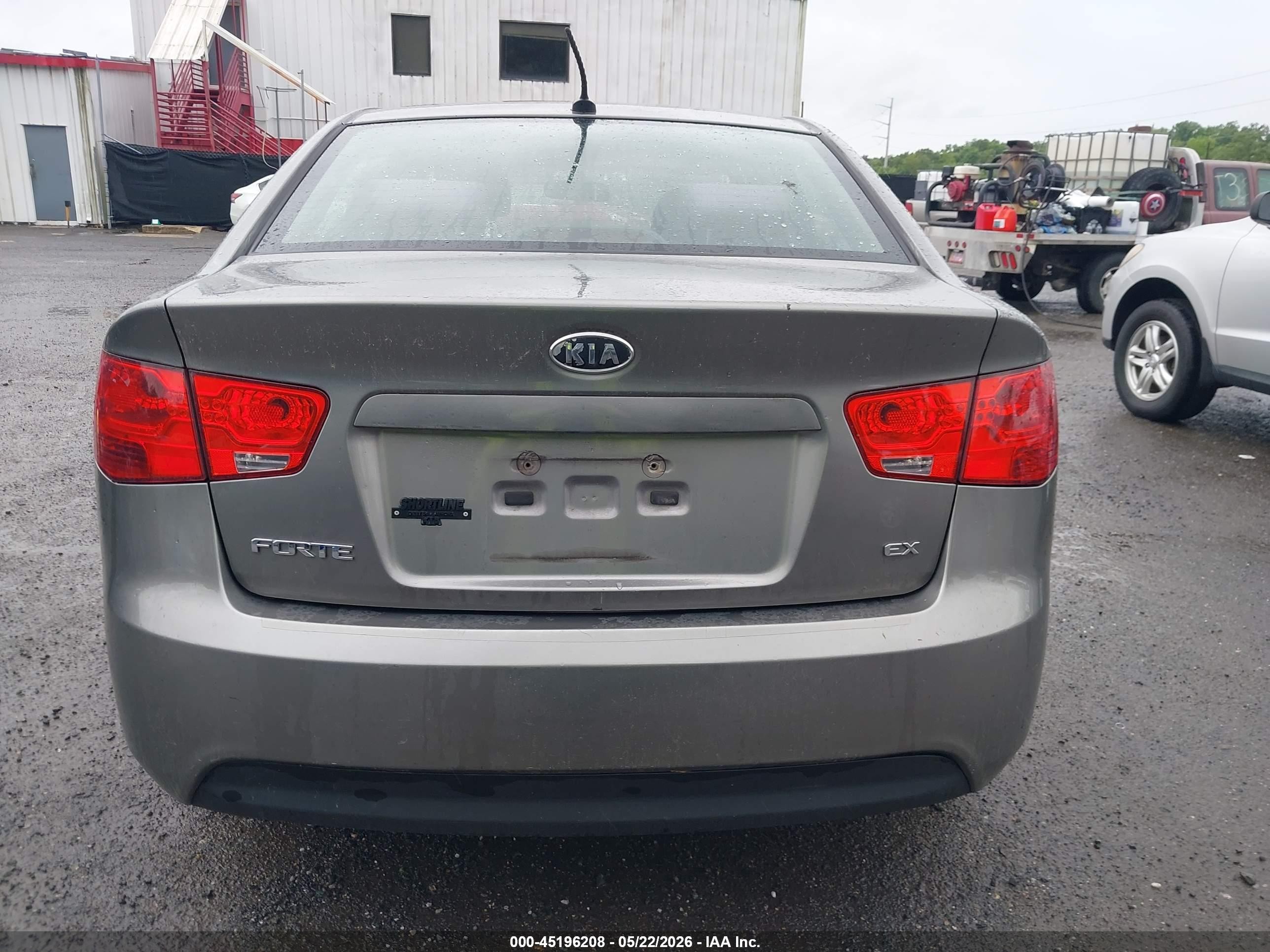 2012 Kia Forte Ex Gray vin: KNAFU4A29C5564143