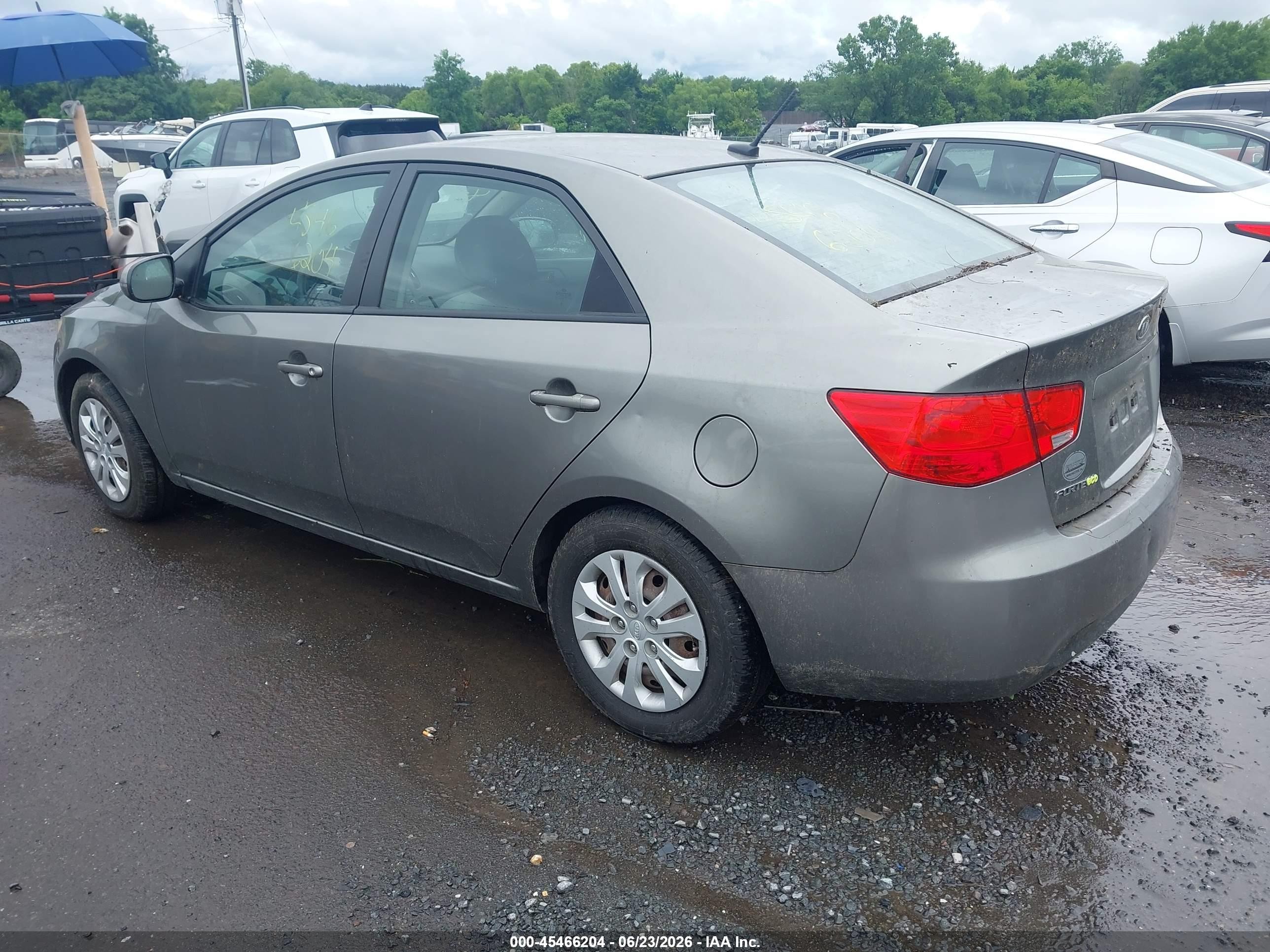 2012 Kia Forte Ex Серый vin: KNAFU4A29C5596591