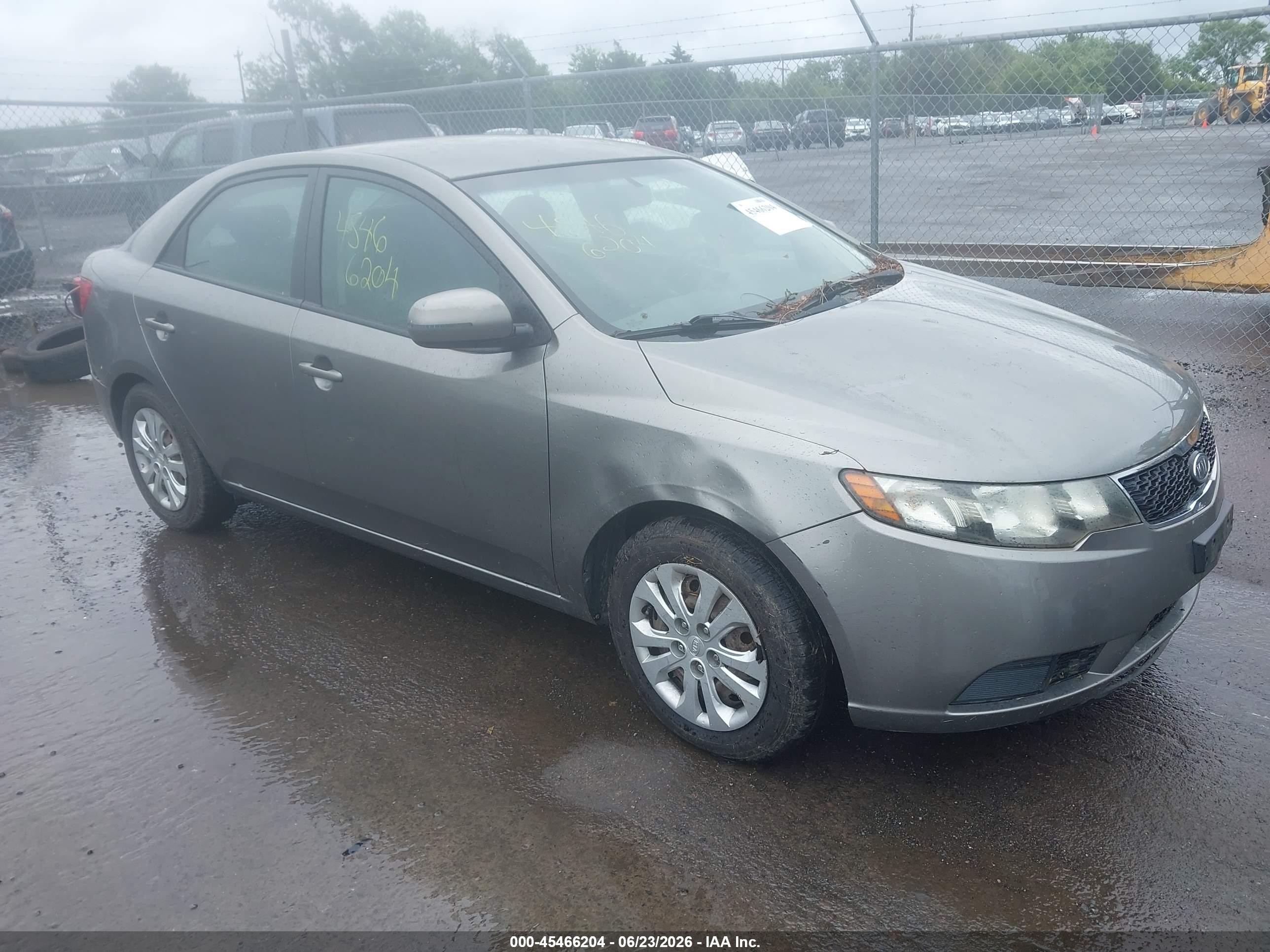 2012 Kia Forte Ex Серый vin: KNAFU4A29C5596591