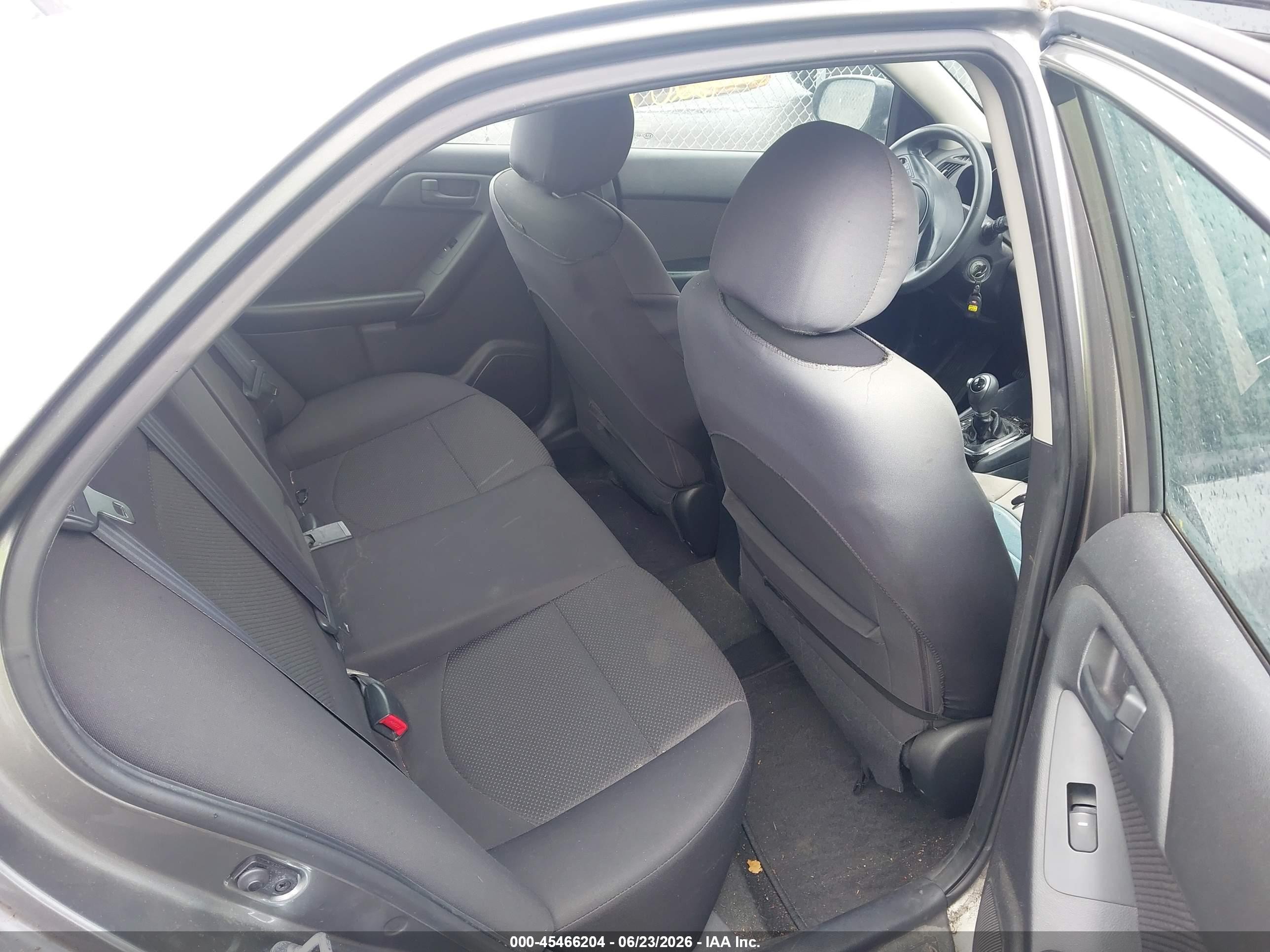 2012 Kia Forte Ex Серый vin: KNAFU4A29C5596591