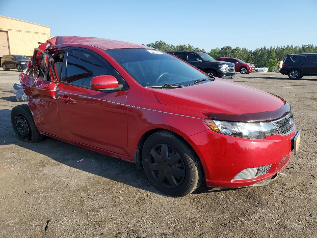 2013 Kia Forte Ex Красный vin: KNAFU4A29D5664194