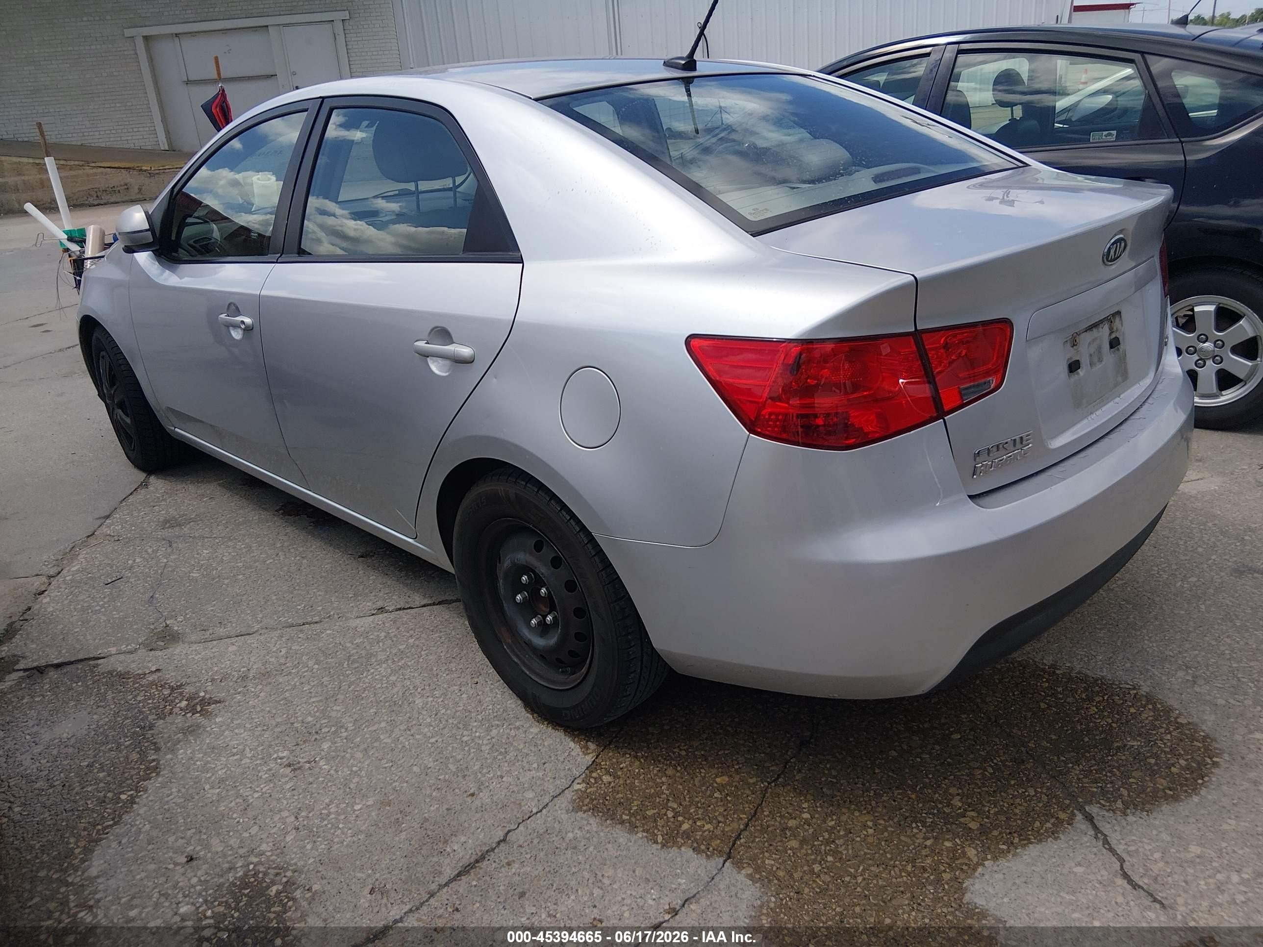 2013 Kia Forte Ex Silver vin: KNAFU4A29D5680945