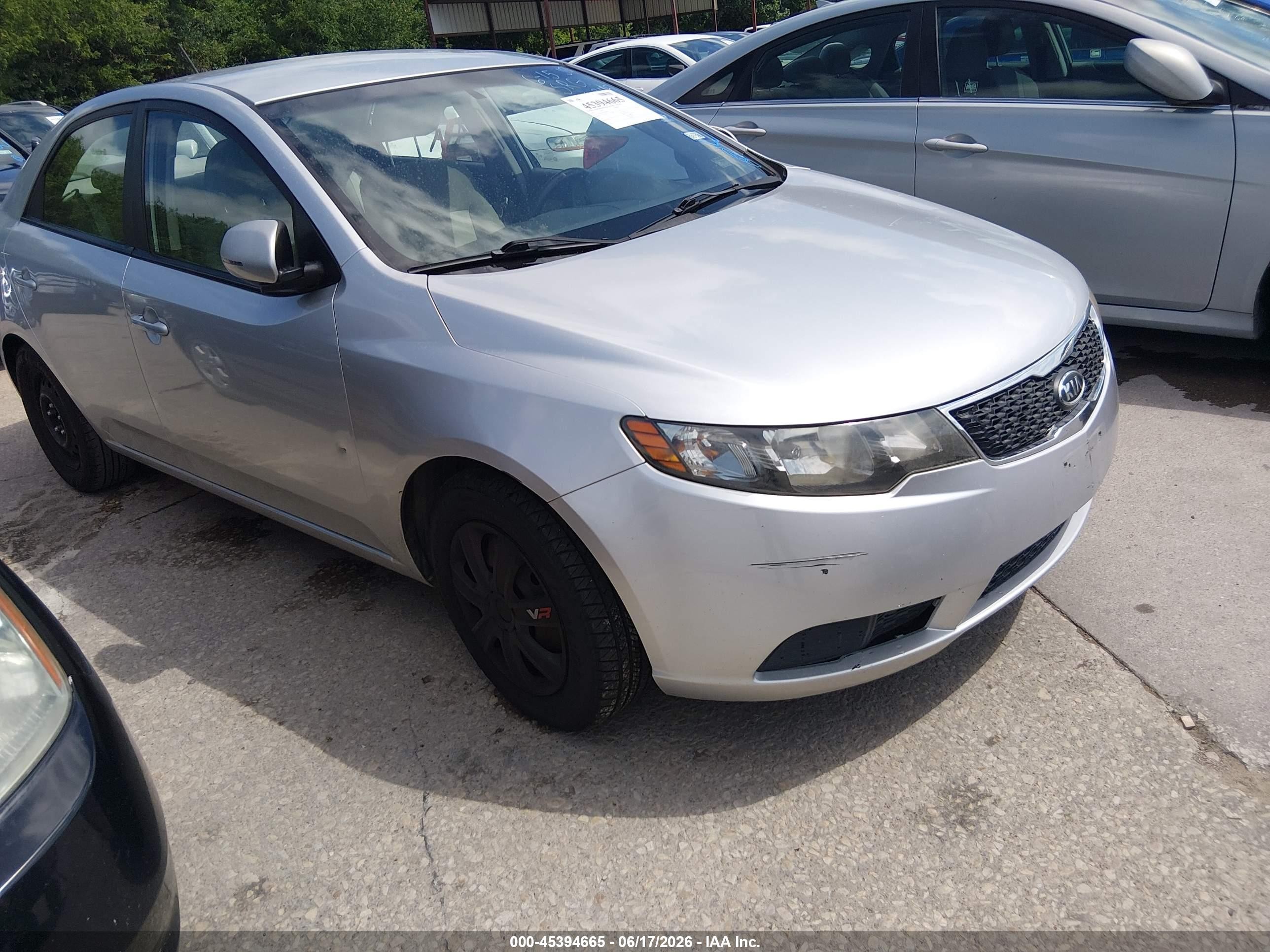 2013 Kia Forte Ex Silver vin: KNAFU4A29D5680945
