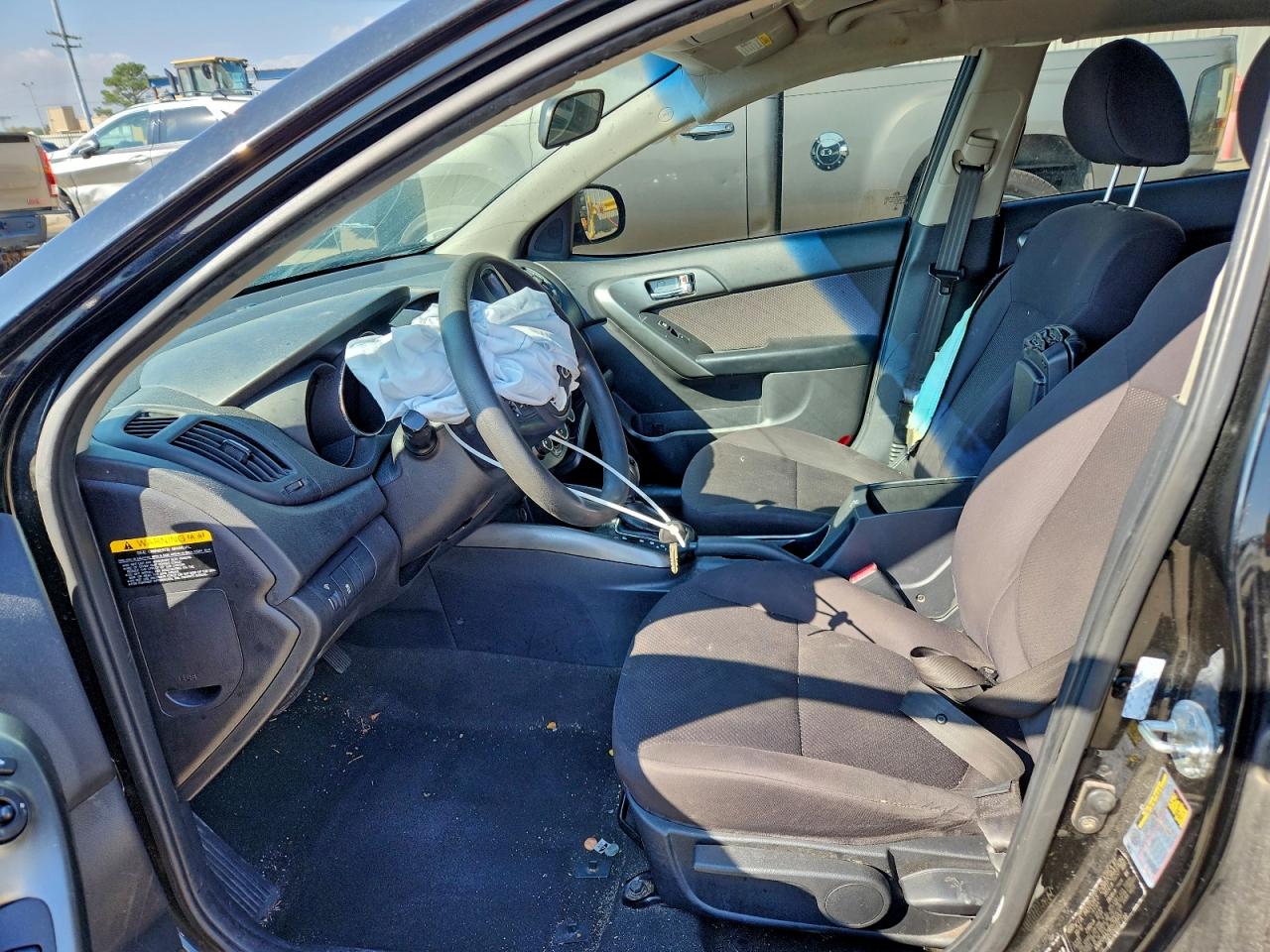 2013 Kia Forte Ex Черный vin: KNAFU4A29D5714057